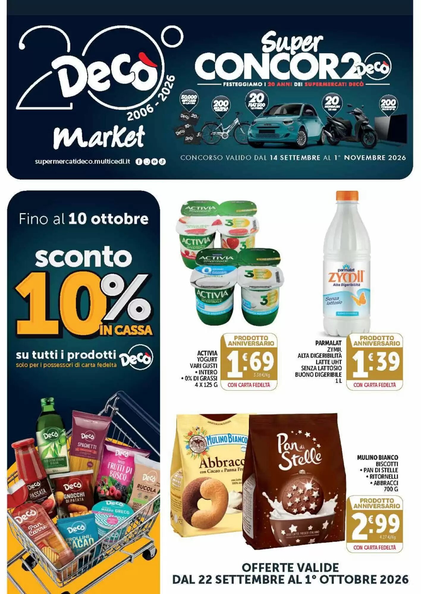Volantino promozionale Deco Market  valide dal 22/09/2026 - Pagina 1.