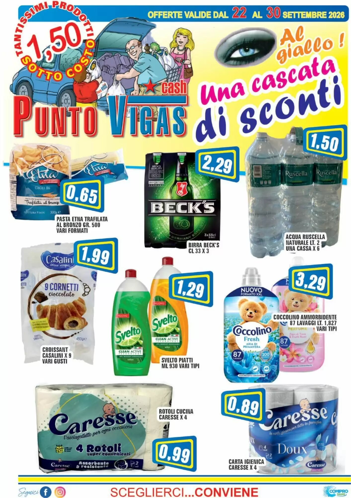 Volantino promozionale Punto Vigas valide dal 22/09/2026 - Pagina 1.