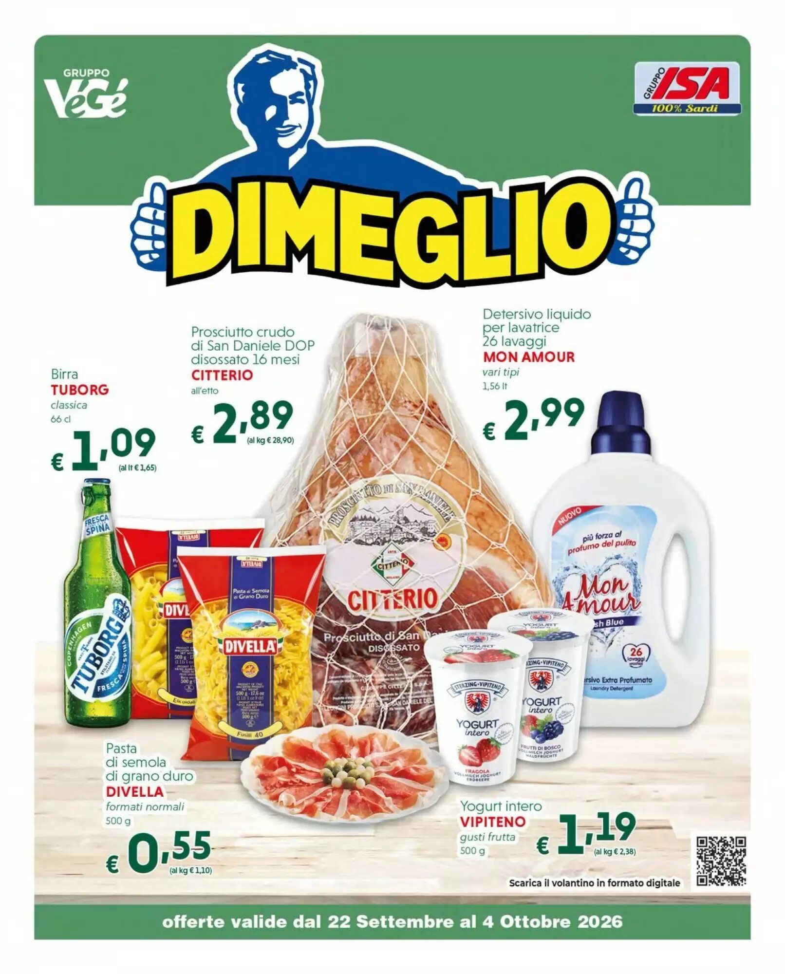 Volantino promozionale DiMeglio valide dal 22/09/2026 - Pagina 1.
