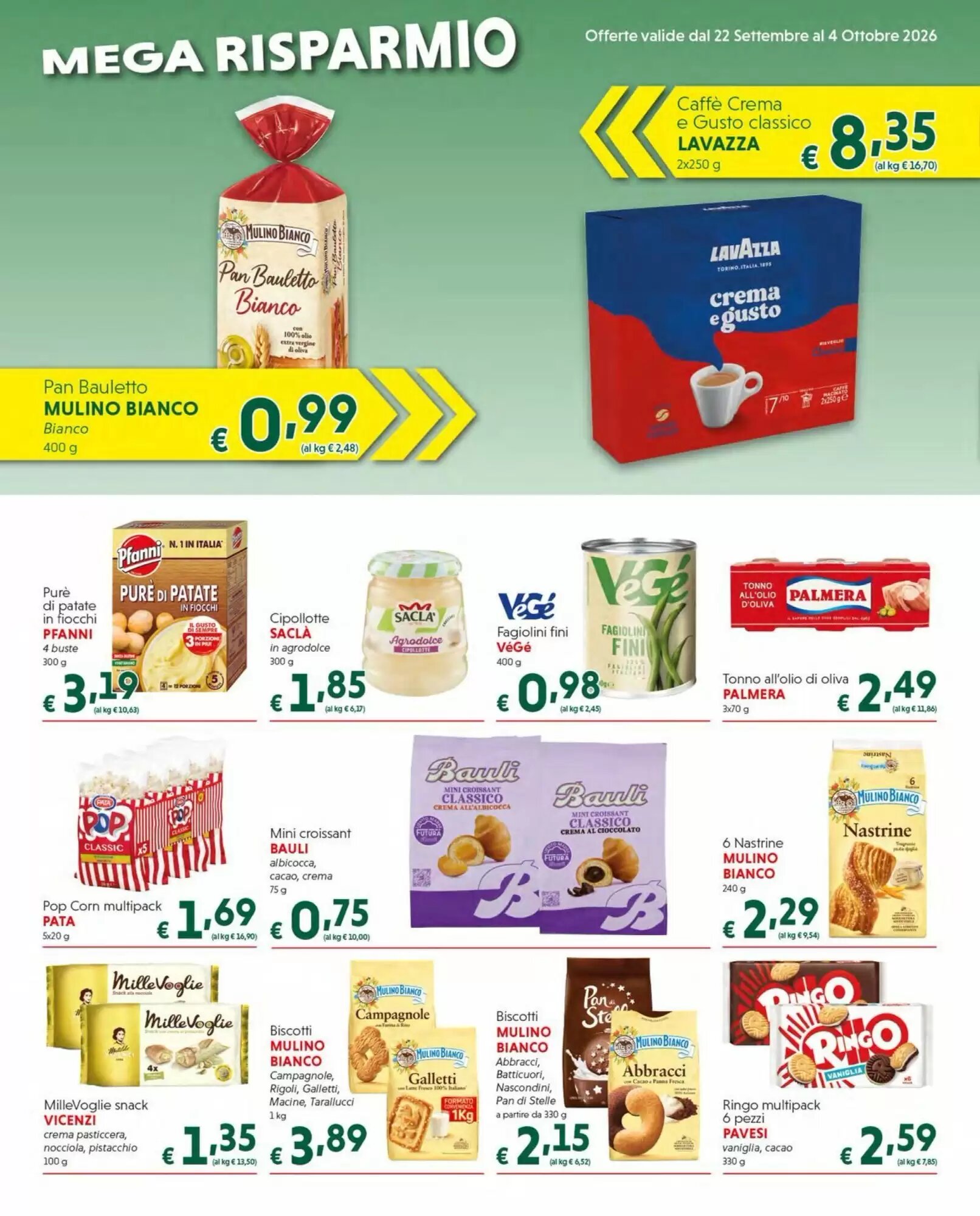 Volantino promozionale DiMeglio  valide dal 22/09/2026 - Pagina 4.
