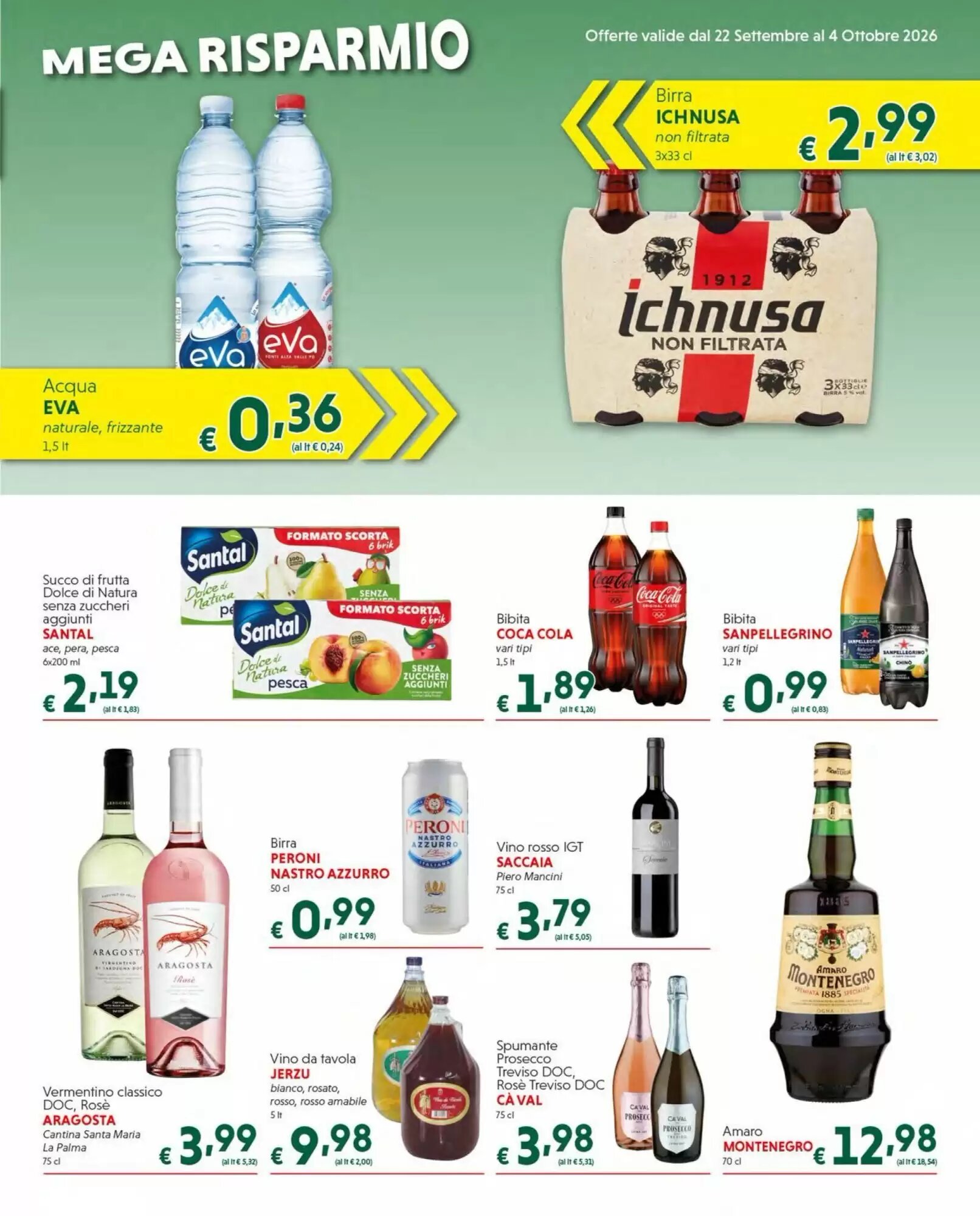 Volantino promozionale DiMeglio  valide dal 22/09/2026 - Pagina 5.