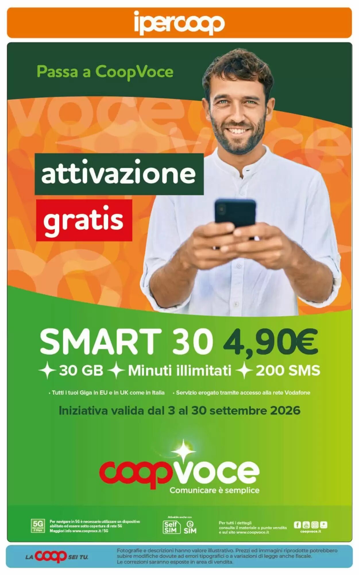 Volantino promozionale Ipercoop  valide dal 22/09/2026 - Pagina 65.