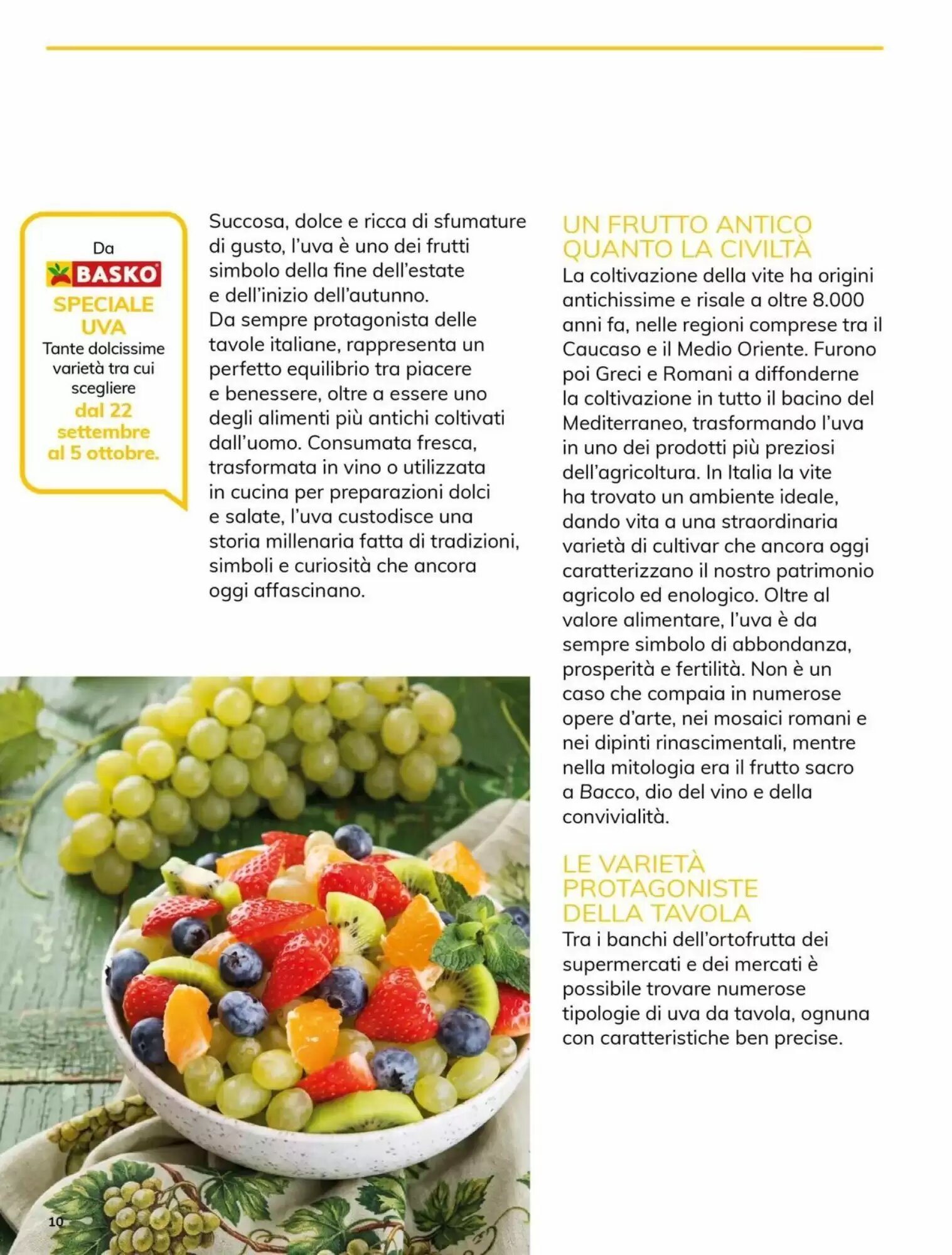Volantino promozionale Basko  valide dal 22/09/2026 - Pagina 10.