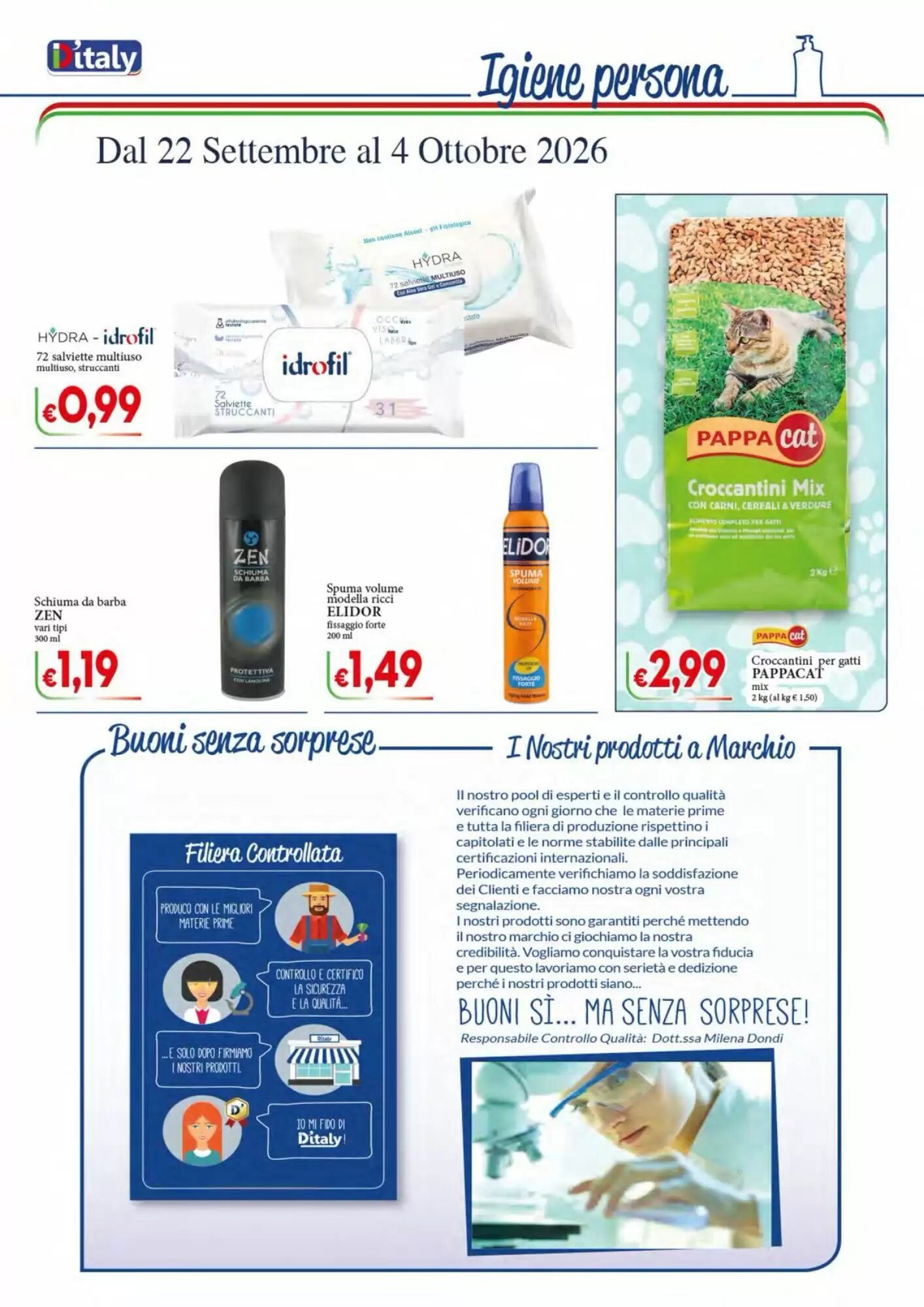 Volantino promozionale D'Italy  valide dal 22/09/2026 - Pagina 10.