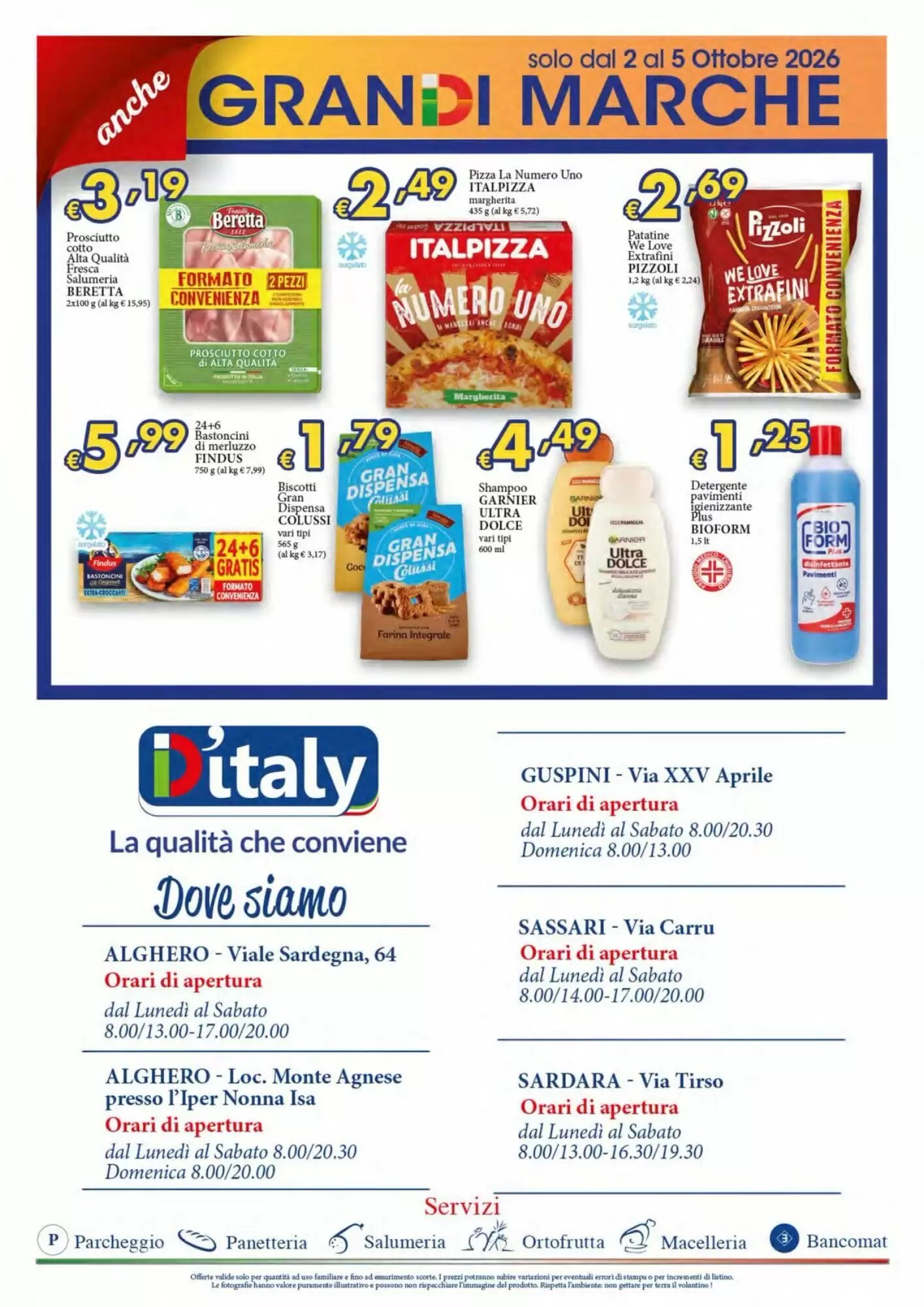 Volantino promozionale D'Italy  valide dal 22/09/2026 - Pagina 16.