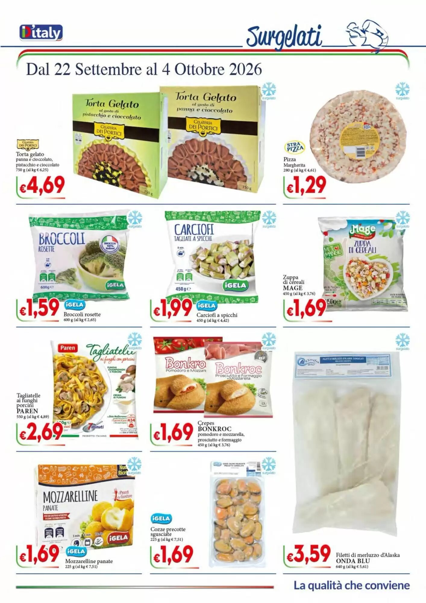 Volantino promozionale D'Italy  valide dal 22/09/2026 - Pagina 3.