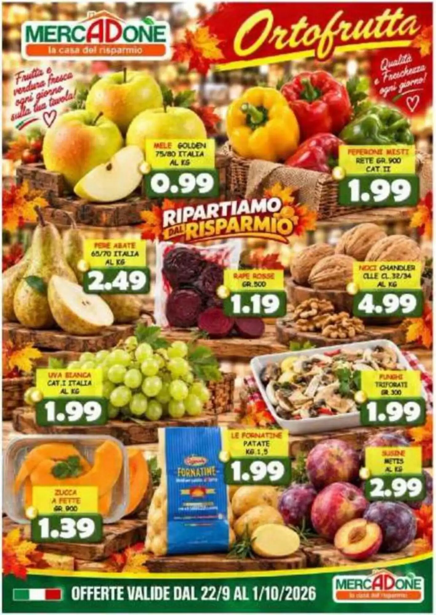 Volantino promozionale MercADone  valide dal 22/09/2026 - Pagina 13.