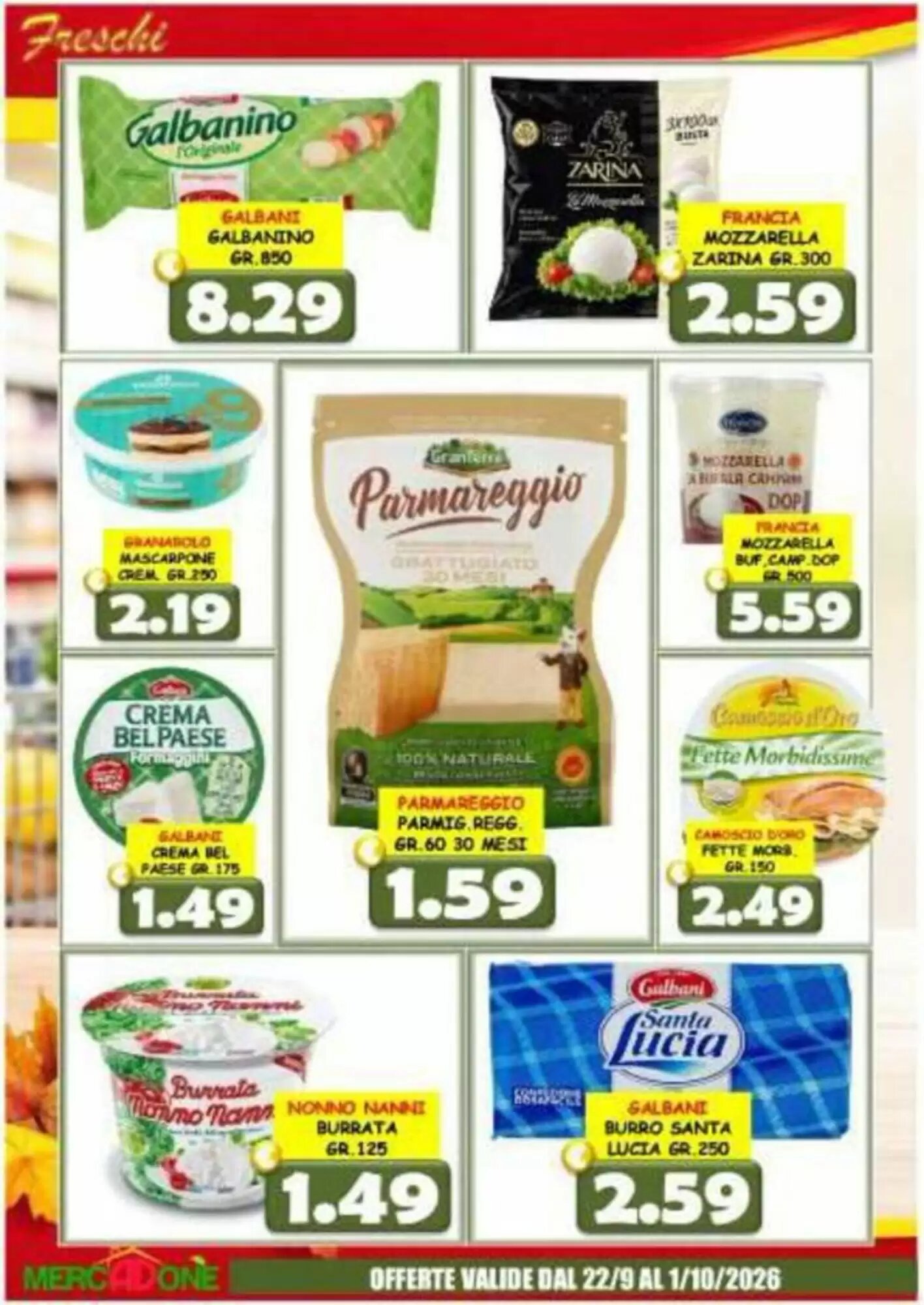 Volantino promozionale MercADone  valide dal 22/09/2026 - Pagina 14.