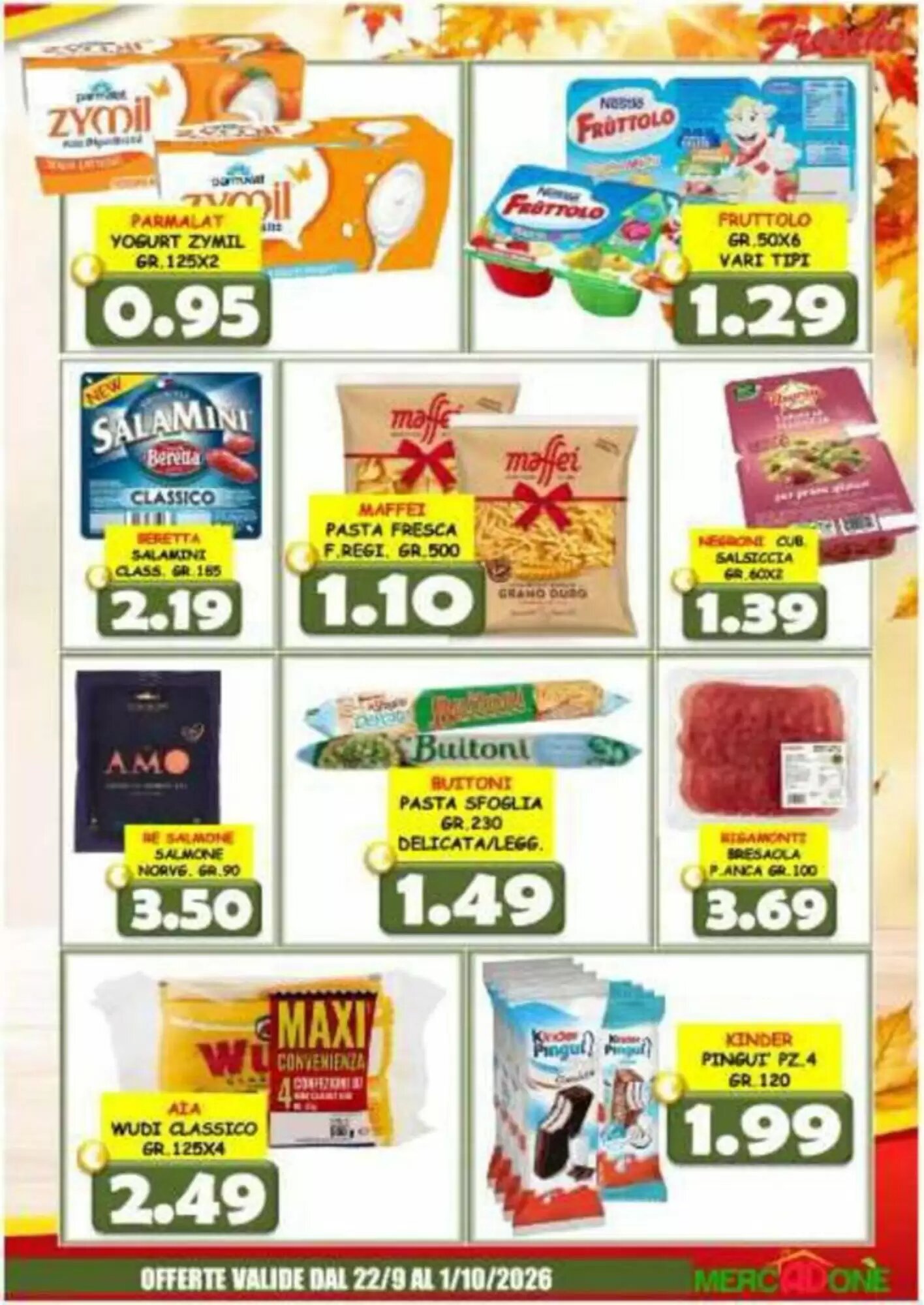 Volantino promozionale MercADone  valide dal 22/09/2026 - Pagina 15.