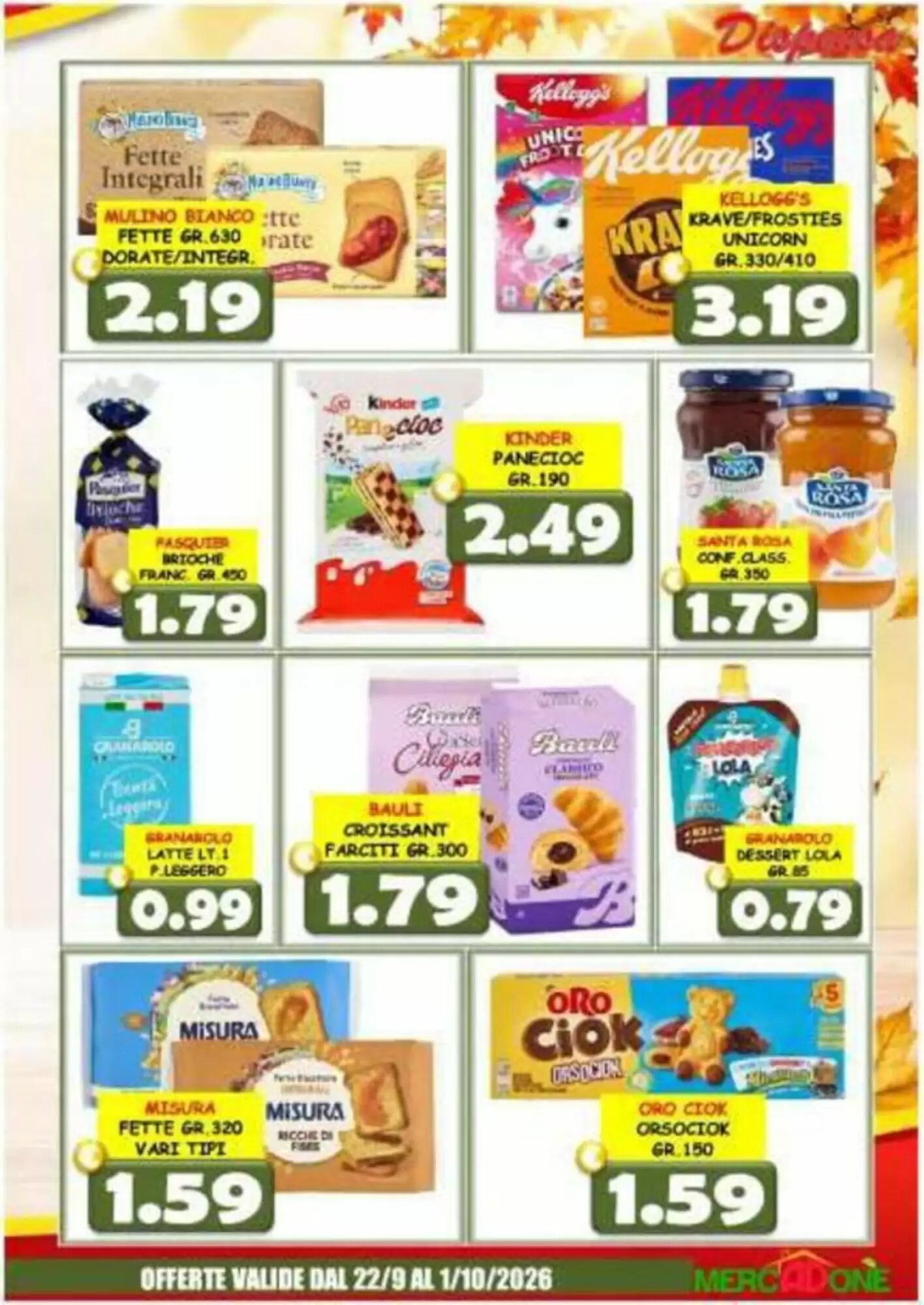 Volantino promozionale MercADone  valide dal 22/09/2026 - Pagina 17.