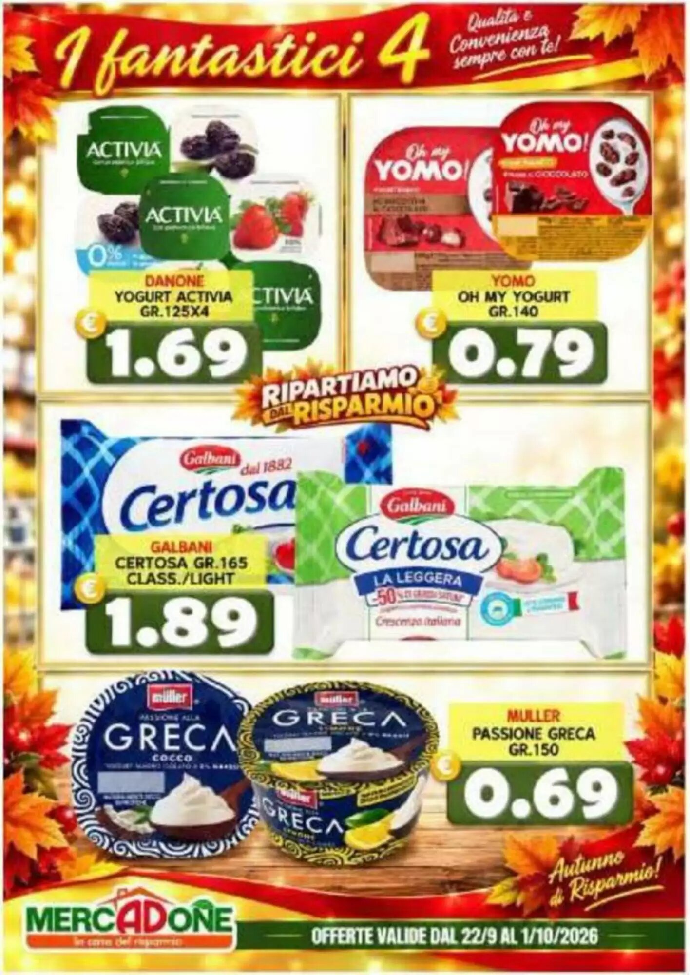 Volantino promozionale MercADone  valide dal 22/09/2026 - Pagina 2.
