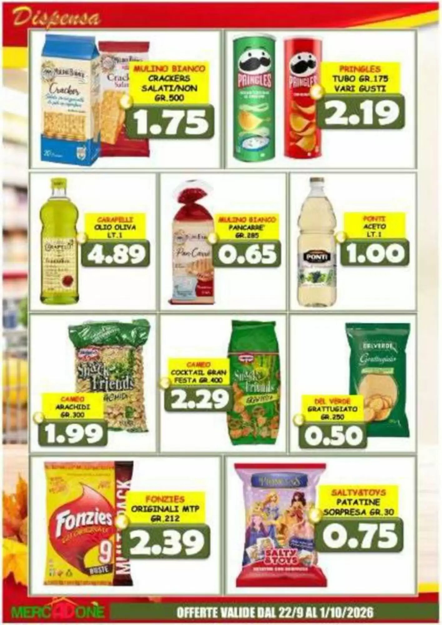 Volantino promozionale MercADone  valide dal 22/09/2026 - Pagina 20.