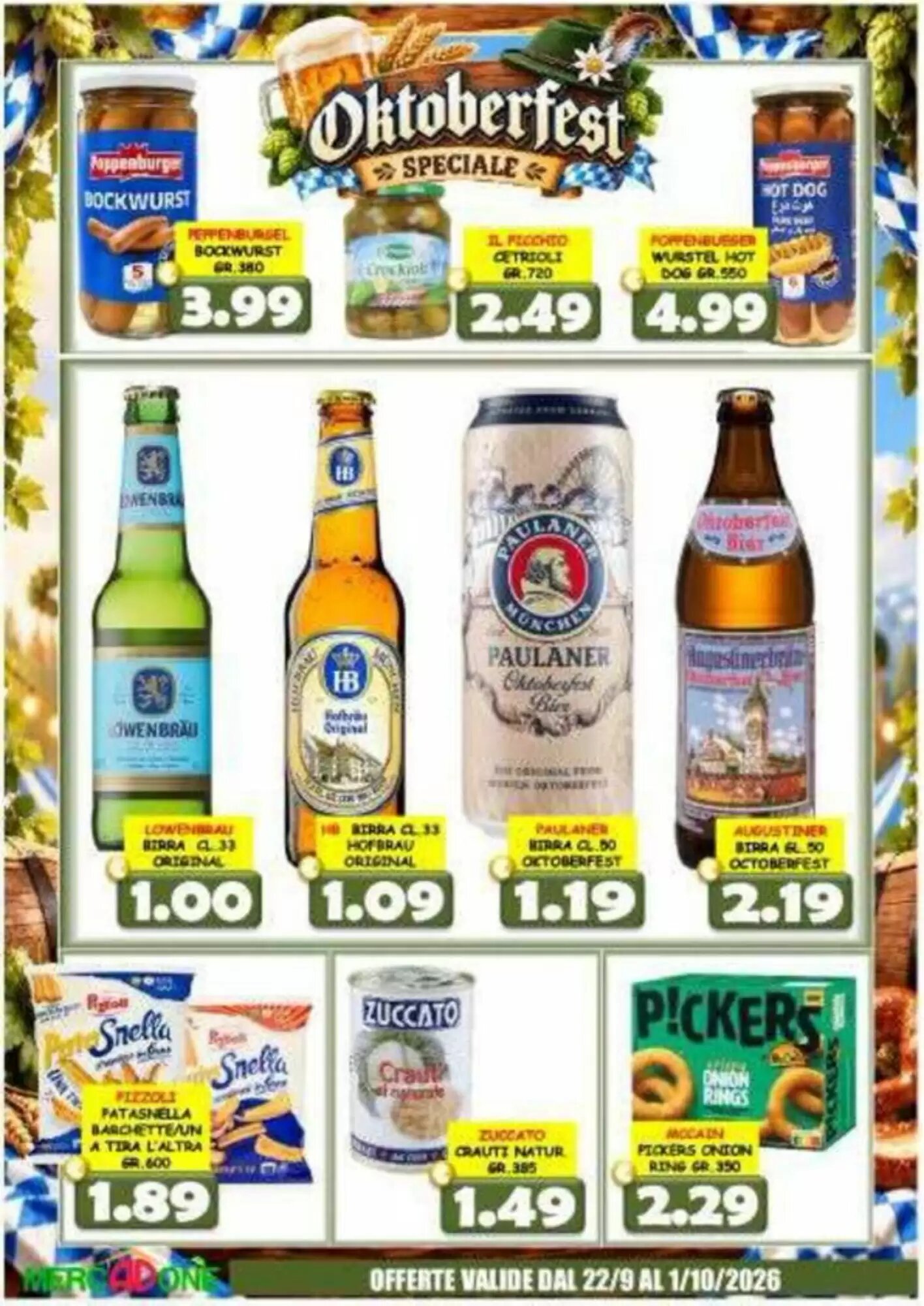Volantino promozionale MercADone  valide dal 22/09/2026 - Pagina 22.