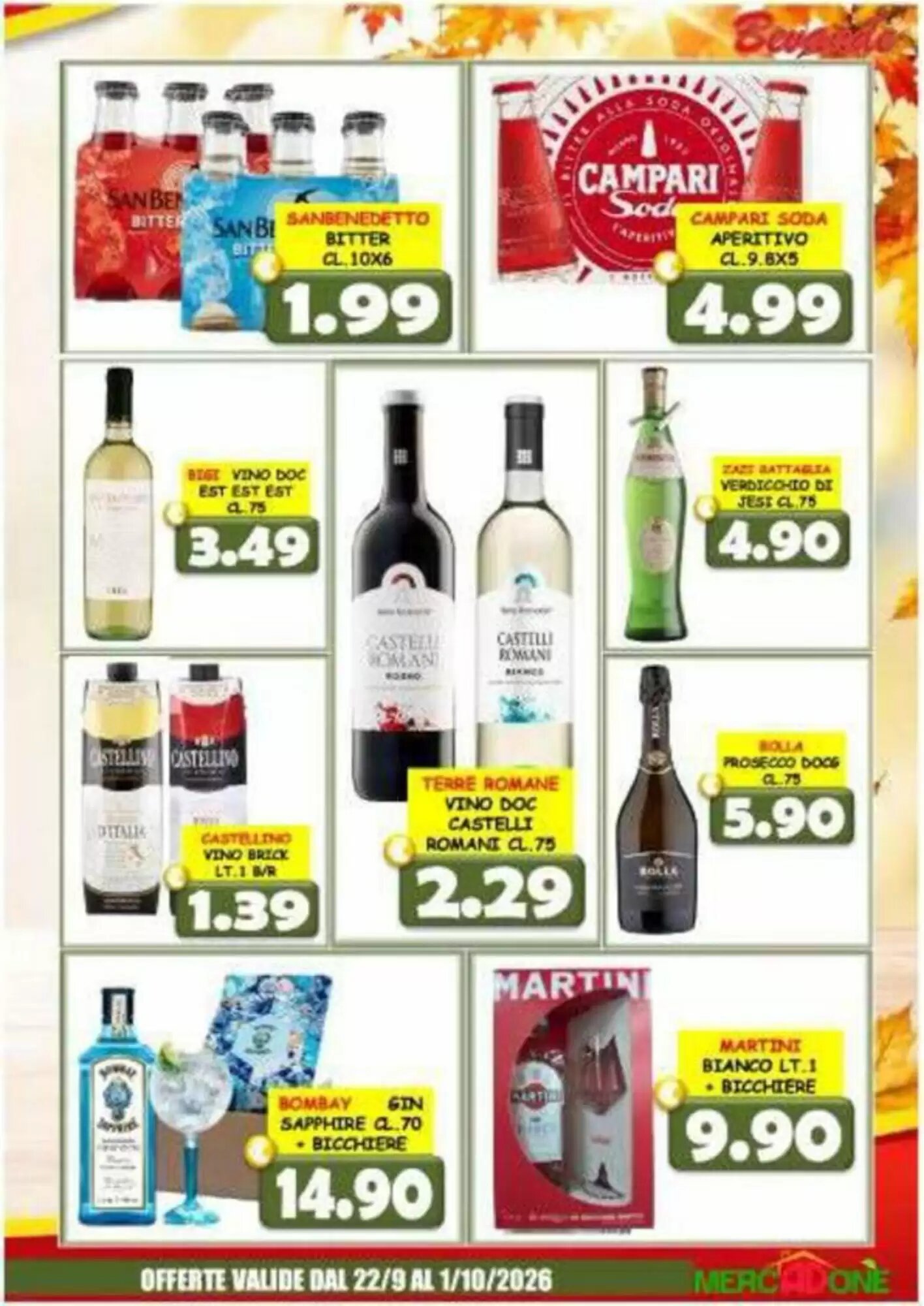 Volantino promozionale MercADone  valide dal 22/09/2026 - Pagina 25.