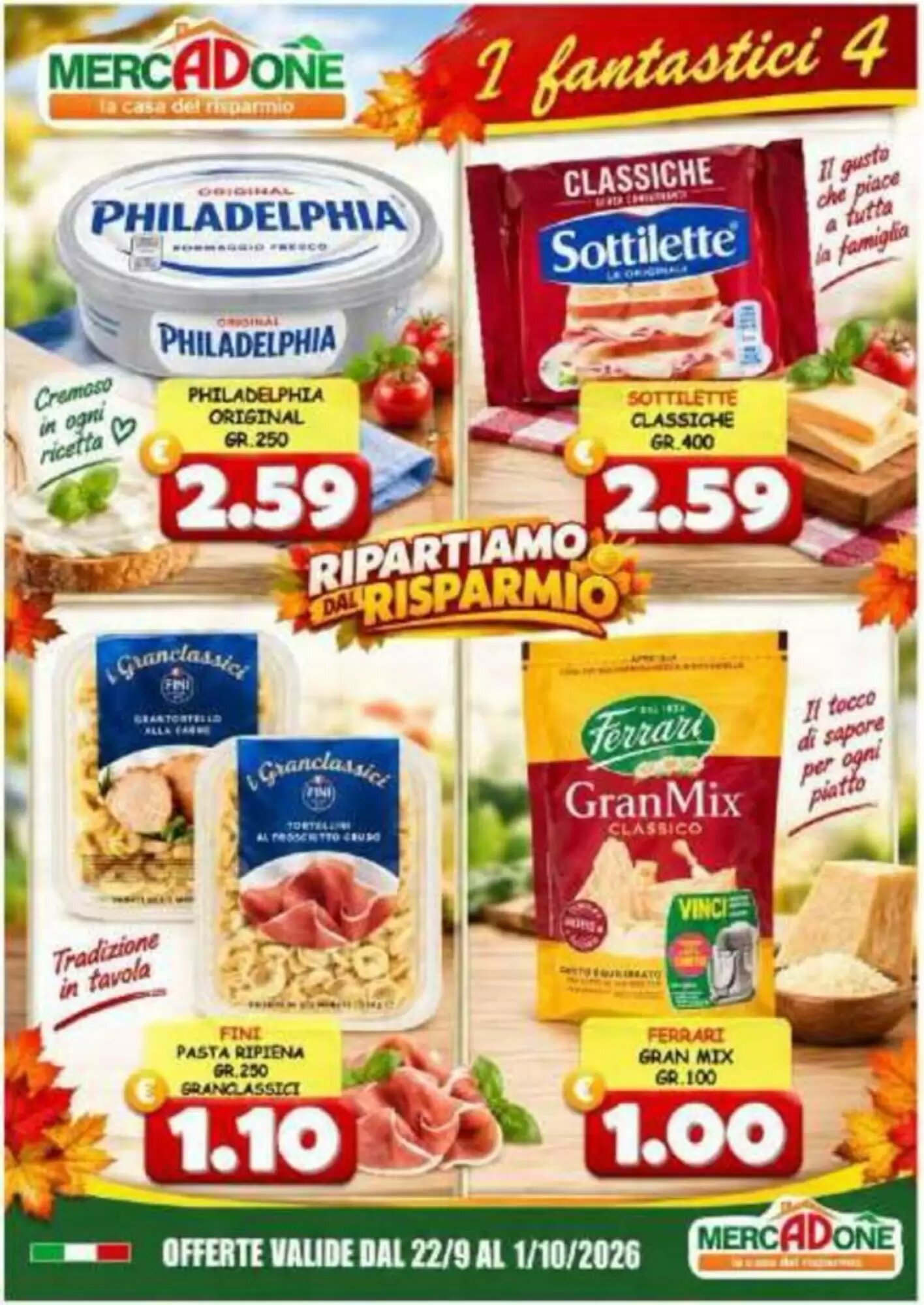 Volantino promozionale MercADone  valide dal 22/09/2026 - Pagina 3.