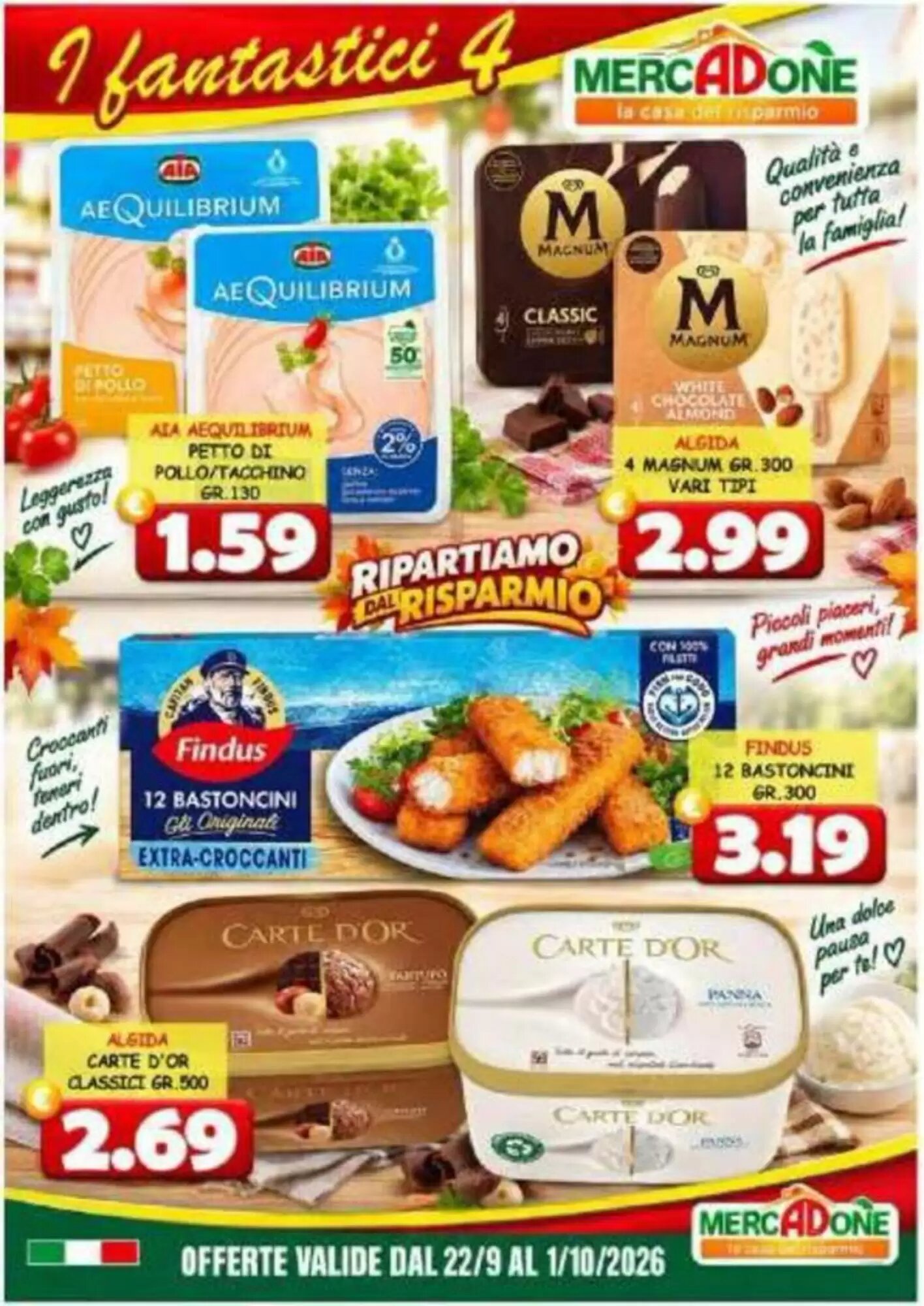 Volantino promozionale MercADone  valide dal 22/09/2026 - Pagina 4.