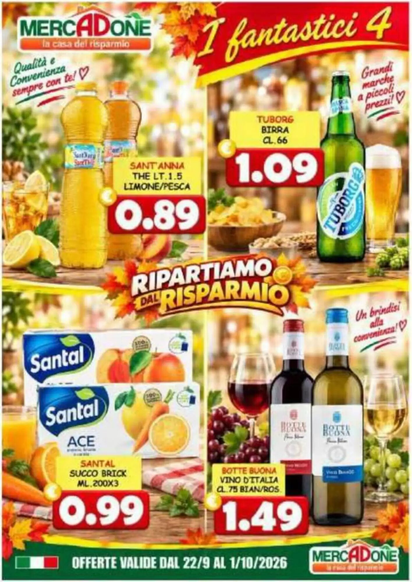 Volantino promozionale MercADone  valide dal 22/09/2026 - Pagina 7.