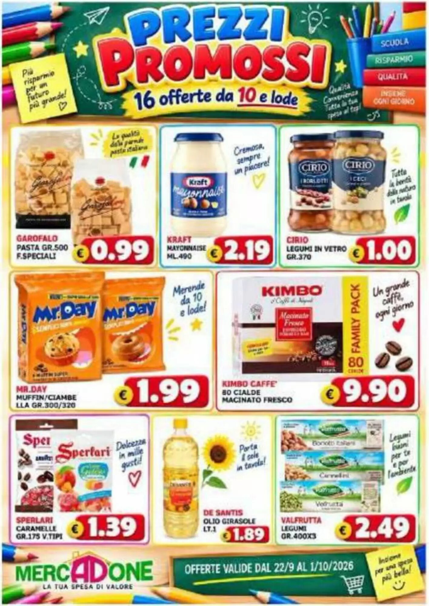 Volantino promozionale MercADone  valide dal 22/09/2026 - Pagina 8.