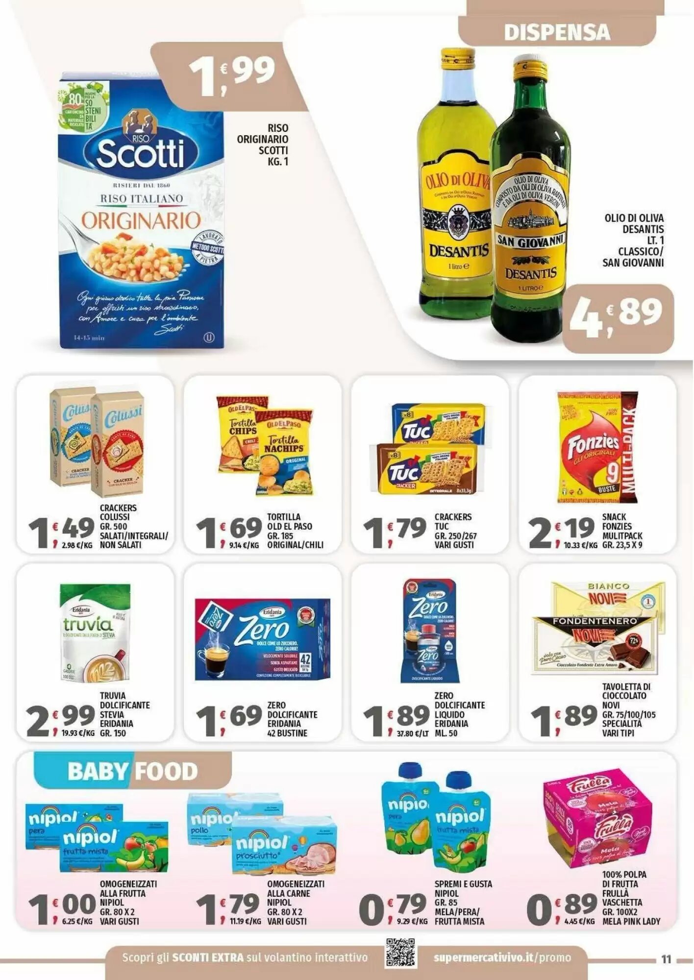Volantino promozionale Vivo Supermercati  valide dal 22/09/2026 - Pagina 11.