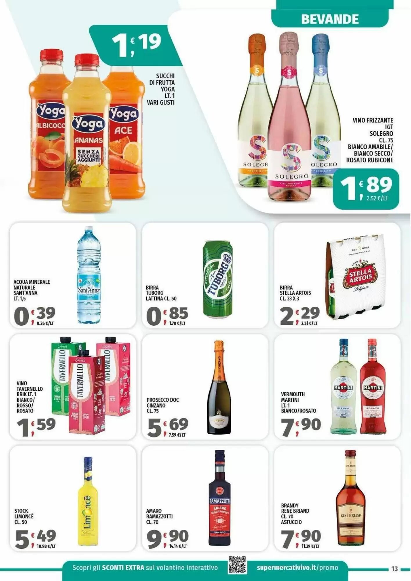 Volantino promozionale Vivo Supermercati  valide dal 22/09/2026 - Pagina 13.
