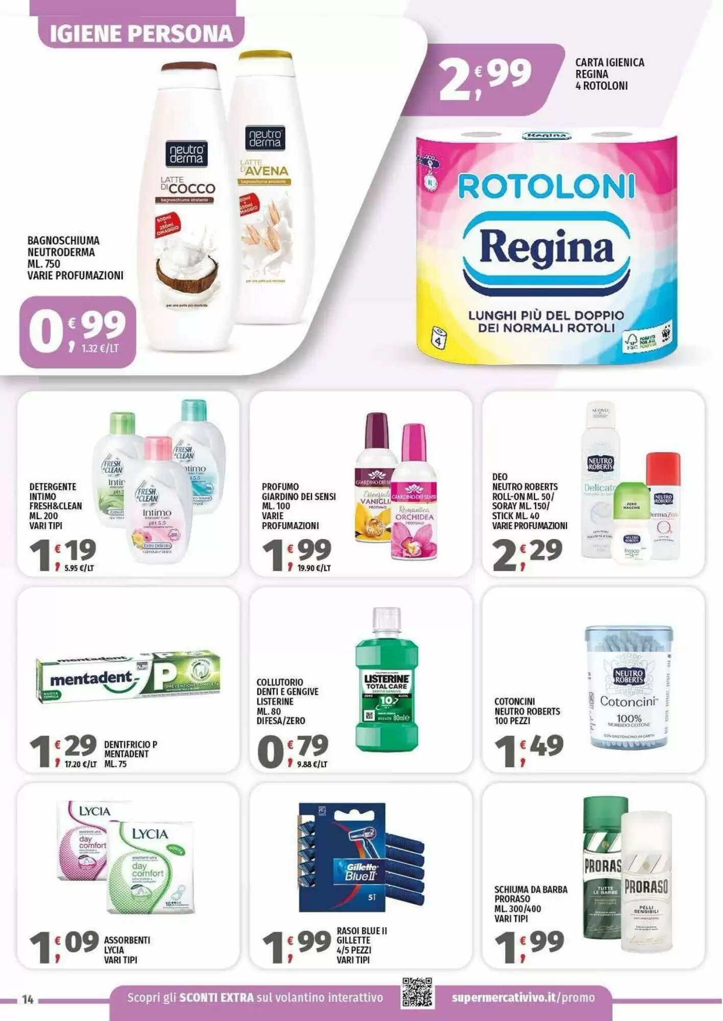 Volantino promozionale Vivo Supermercati  valide dal 22/09/2026 - Pagina 14.