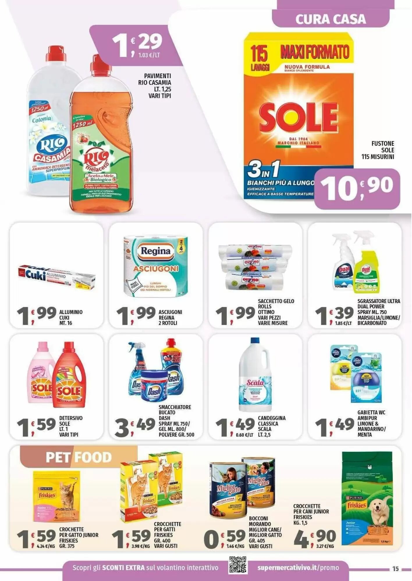 Volantino promozionale Vivo Supermercati  valide dal 22/09/2026 - Pagina 15.