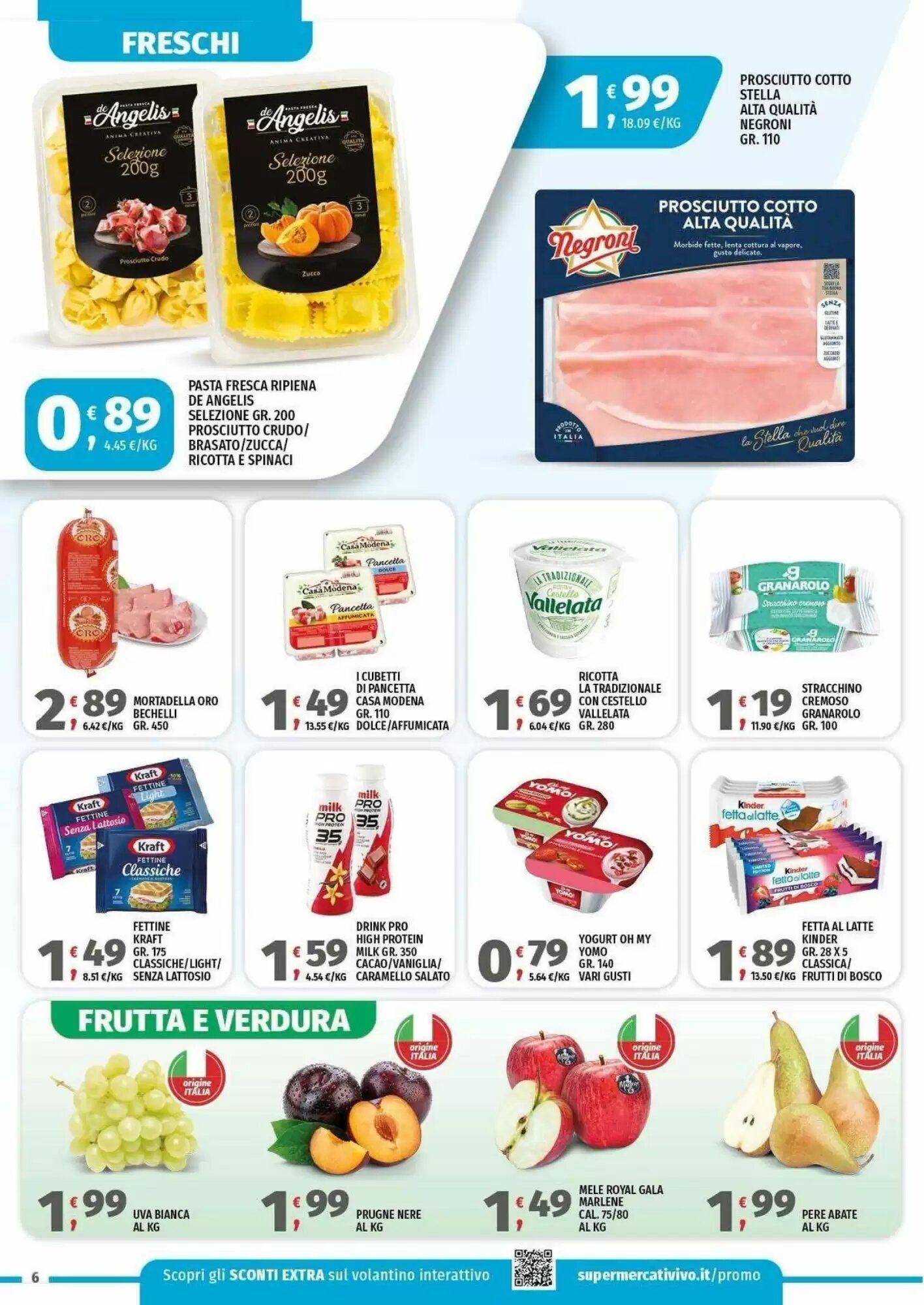 Volantino promozionale Vivo Supermercati  valide dal 22/09/2026 - Pagina 6.