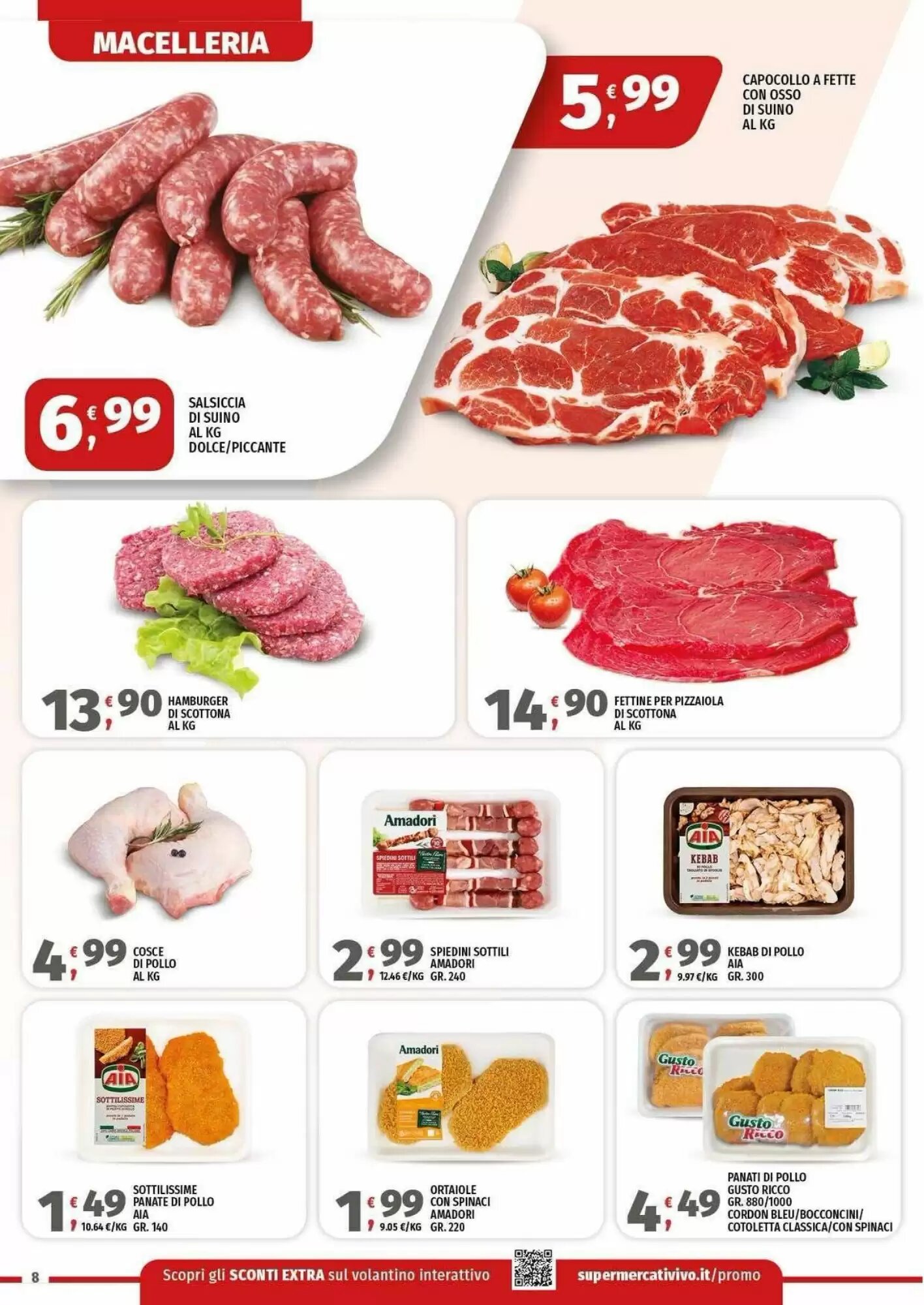 Volantino promozionale Vivo Supermercati  valide dal 22/09/2026 - Pagina 8.