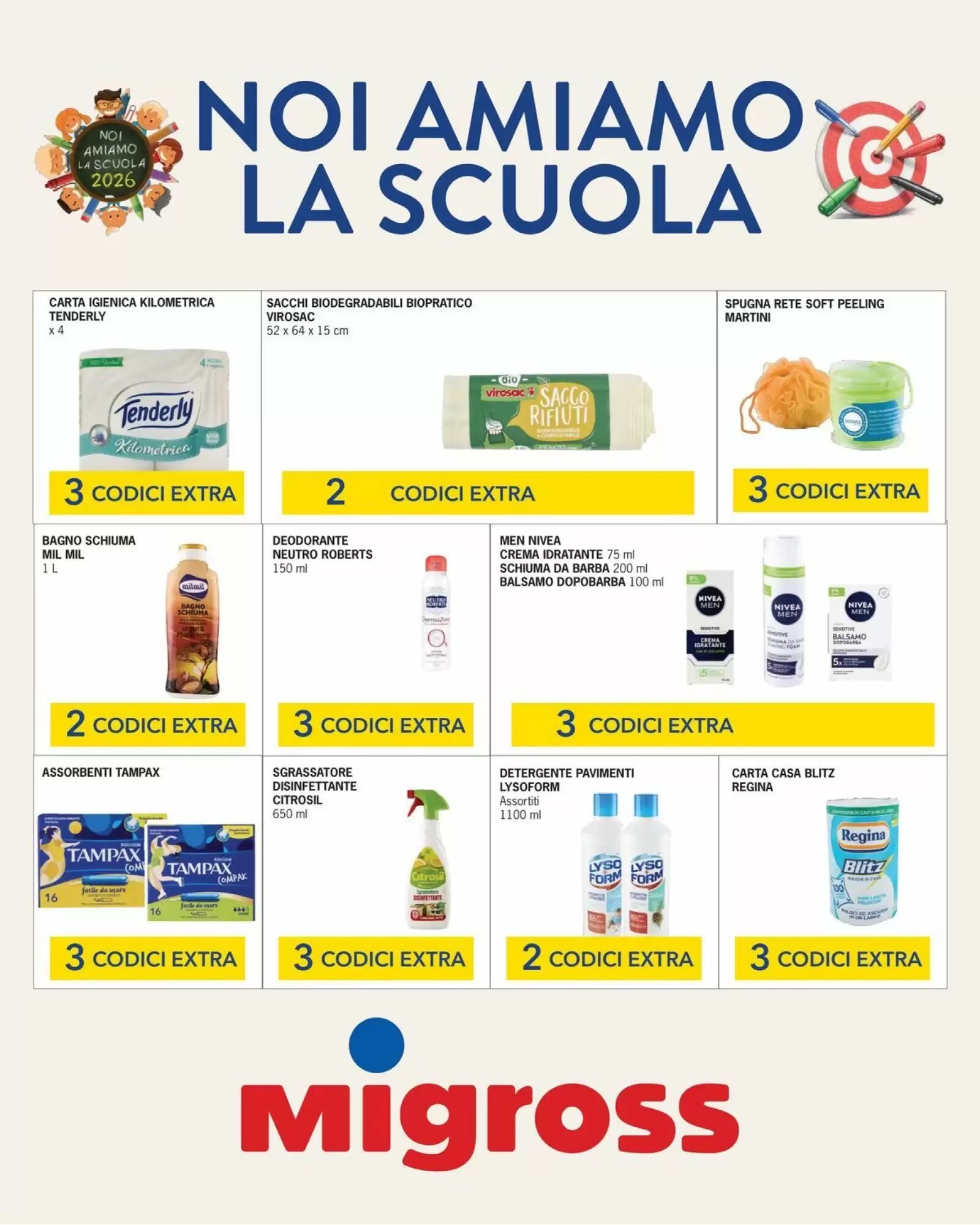 Volantino promozionale Migross Supermercati e Market  valide dal 22/09/2026 - Pagina 4.