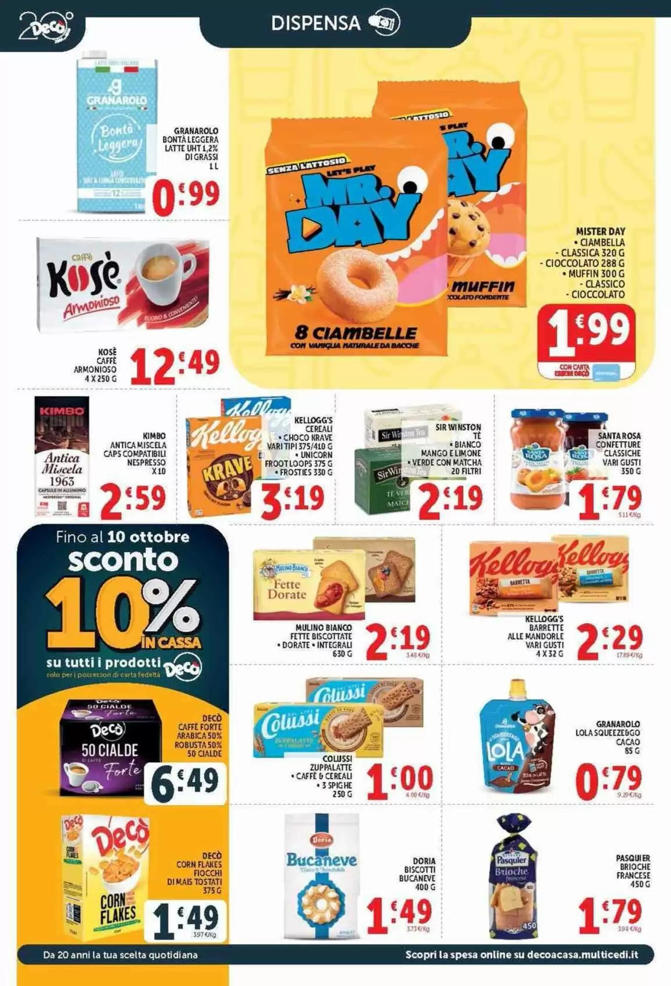 Volantino promozionale Deco Supermercati  valide dal 22/09/2026 - Pagina 18.