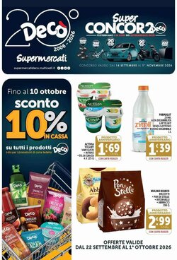 Volantino promozionale Deco Supermercati  valide dal 22/09/2026