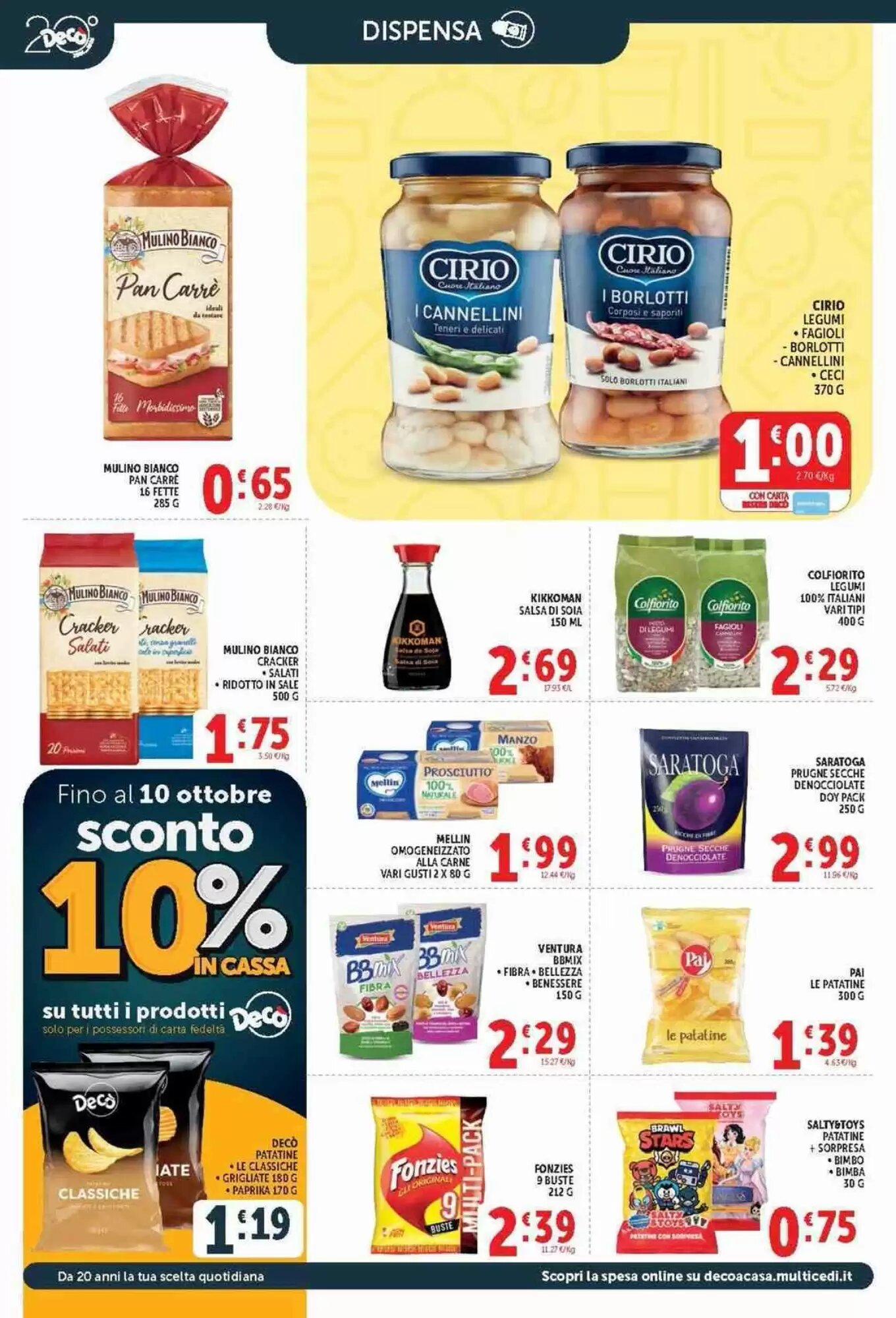 Volantino promozionale Deco Supermercati  valide dal 22/09/2026 - Pagina 22.
