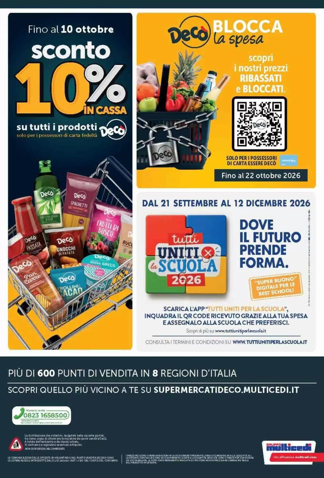 Volantino promozionale Deco Supermercati  valide dal 22/09/2026 - Pagina 28.