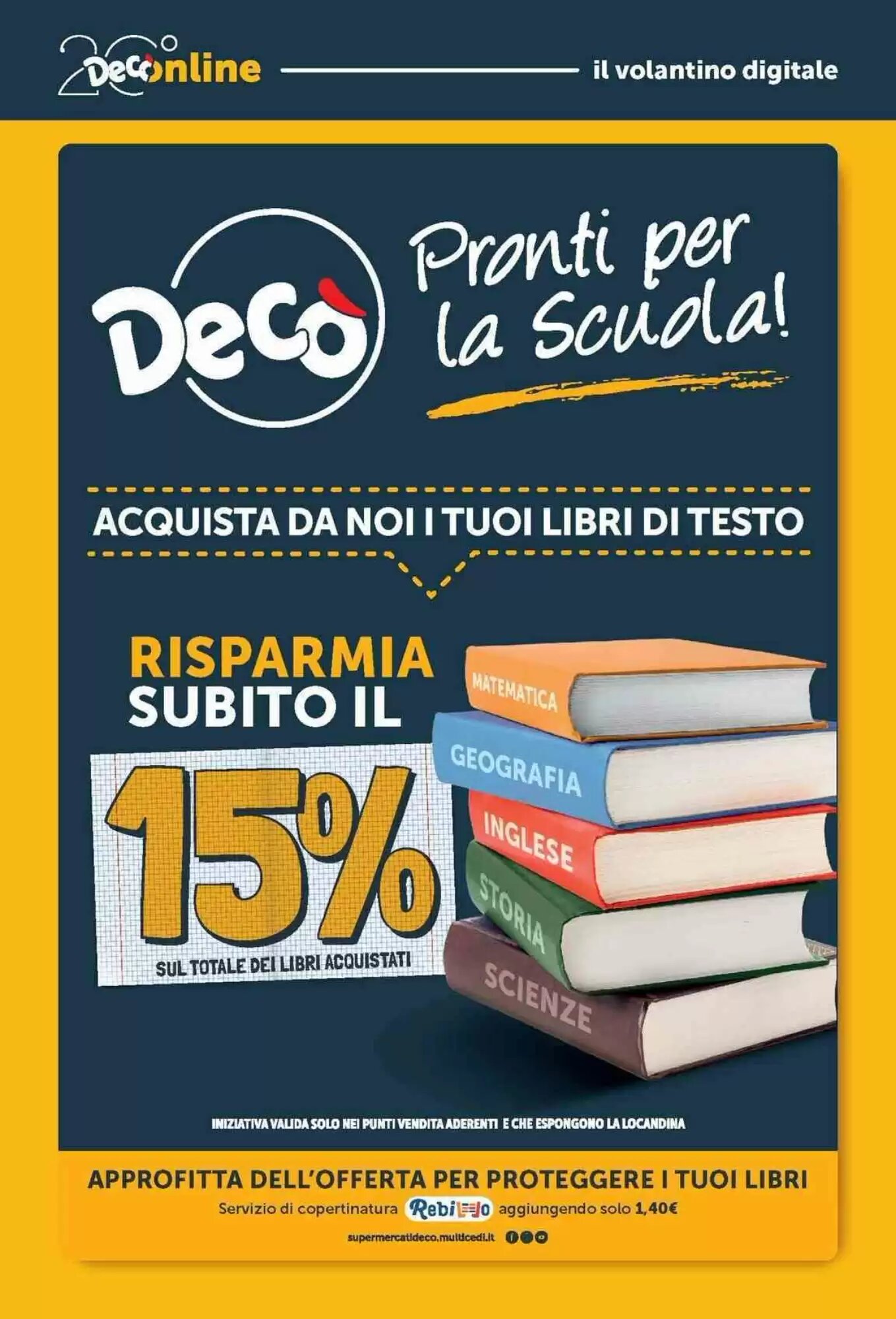 Volantino promozionale Deco Supermercati  valide dal 22/09/2026 - Pagina 39.