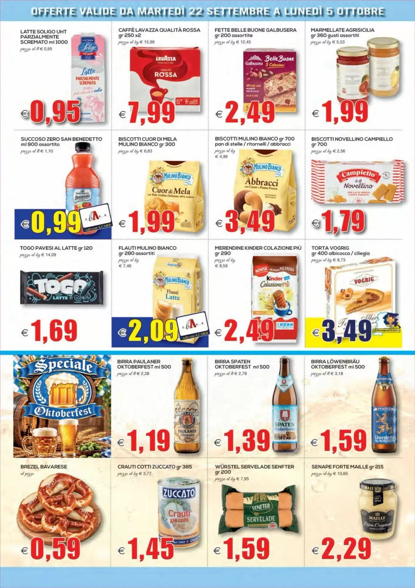 Volantino promozionale SuperOne  valide dal 22/09/2026 - Pagina 6.