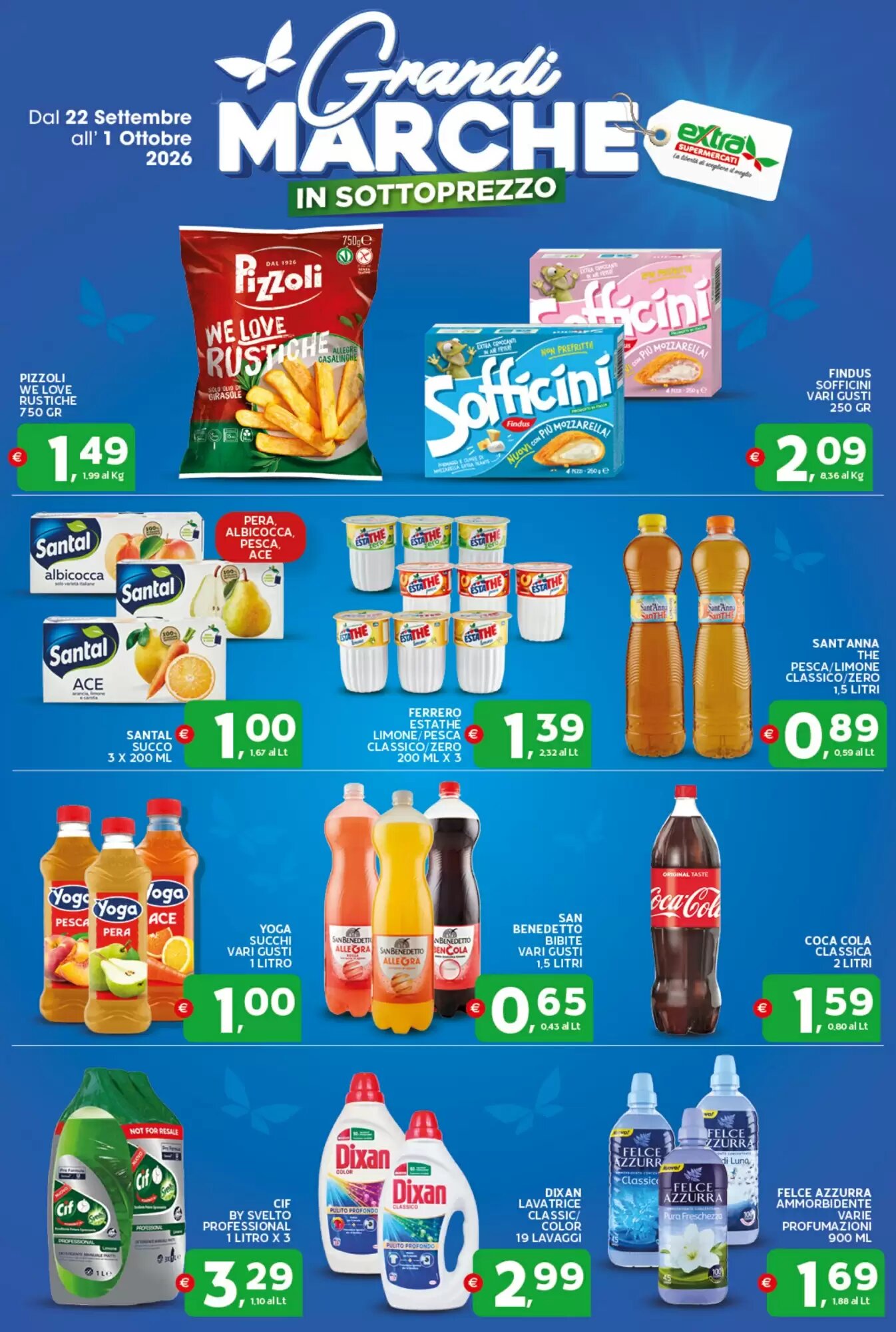 Volantino promozionale Extra Supermercati  valide dal 22/09/2026 - Pagina 3.