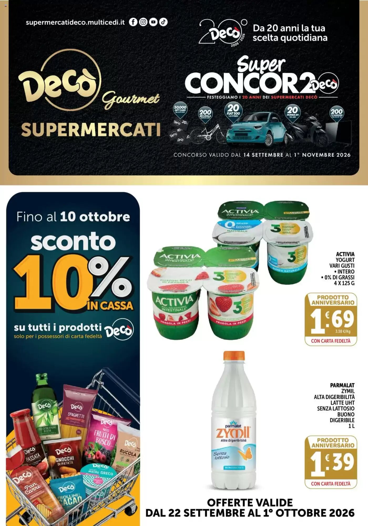 Volantino promozionale Gourmet Déco valide dal 22/09/2026 - Pagina 1.