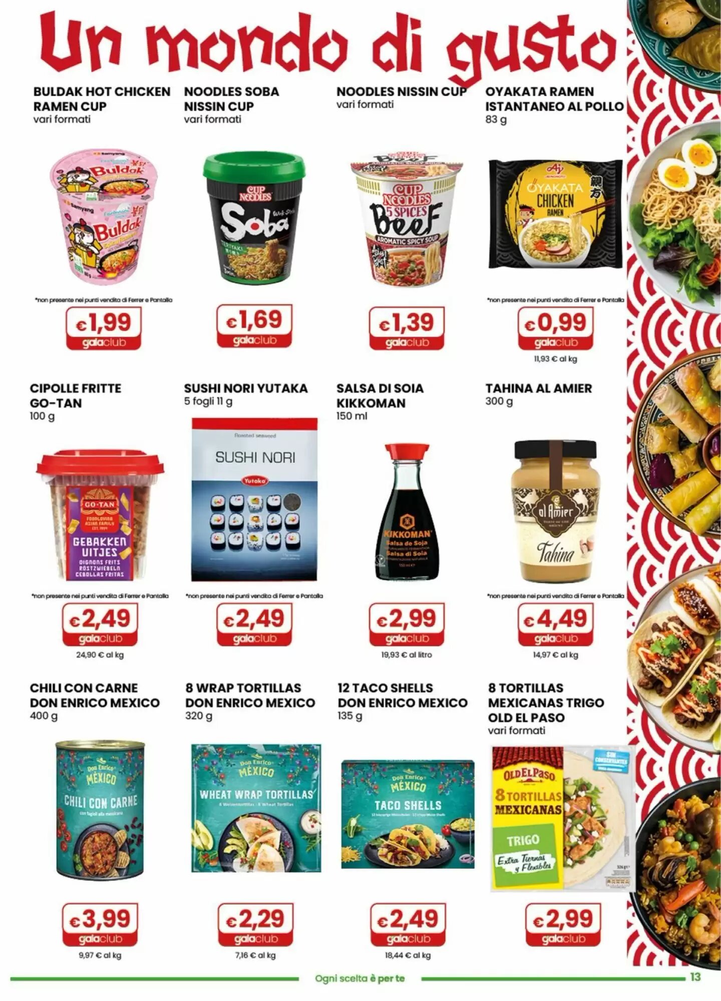 Volantino promozionale Gala Supermercati  valide dal 23/09/2026 - Pagina 13.