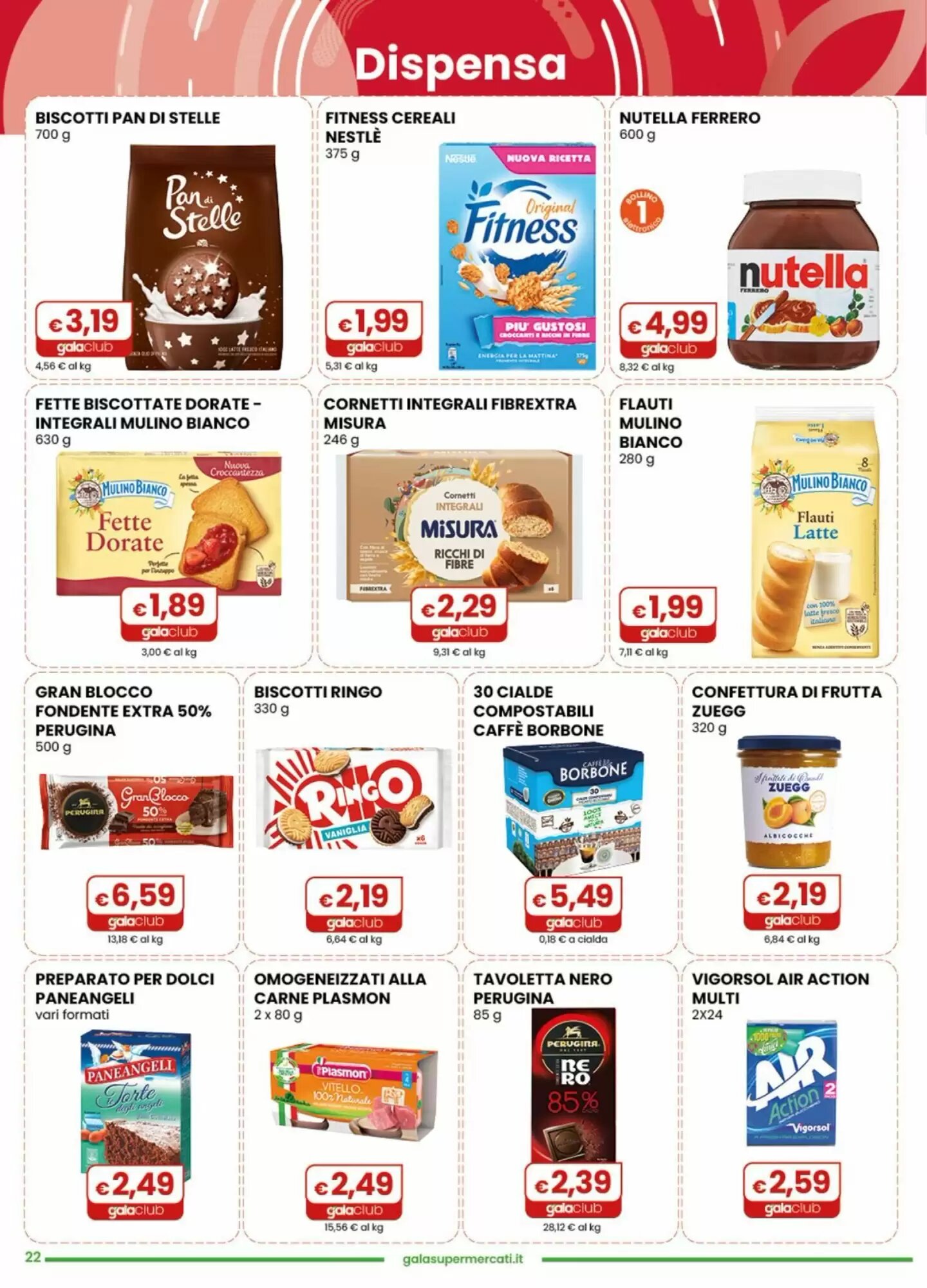 Volantino promozionale Gala Supermercati  valide dal 23/09/2026 - Pagina 22.