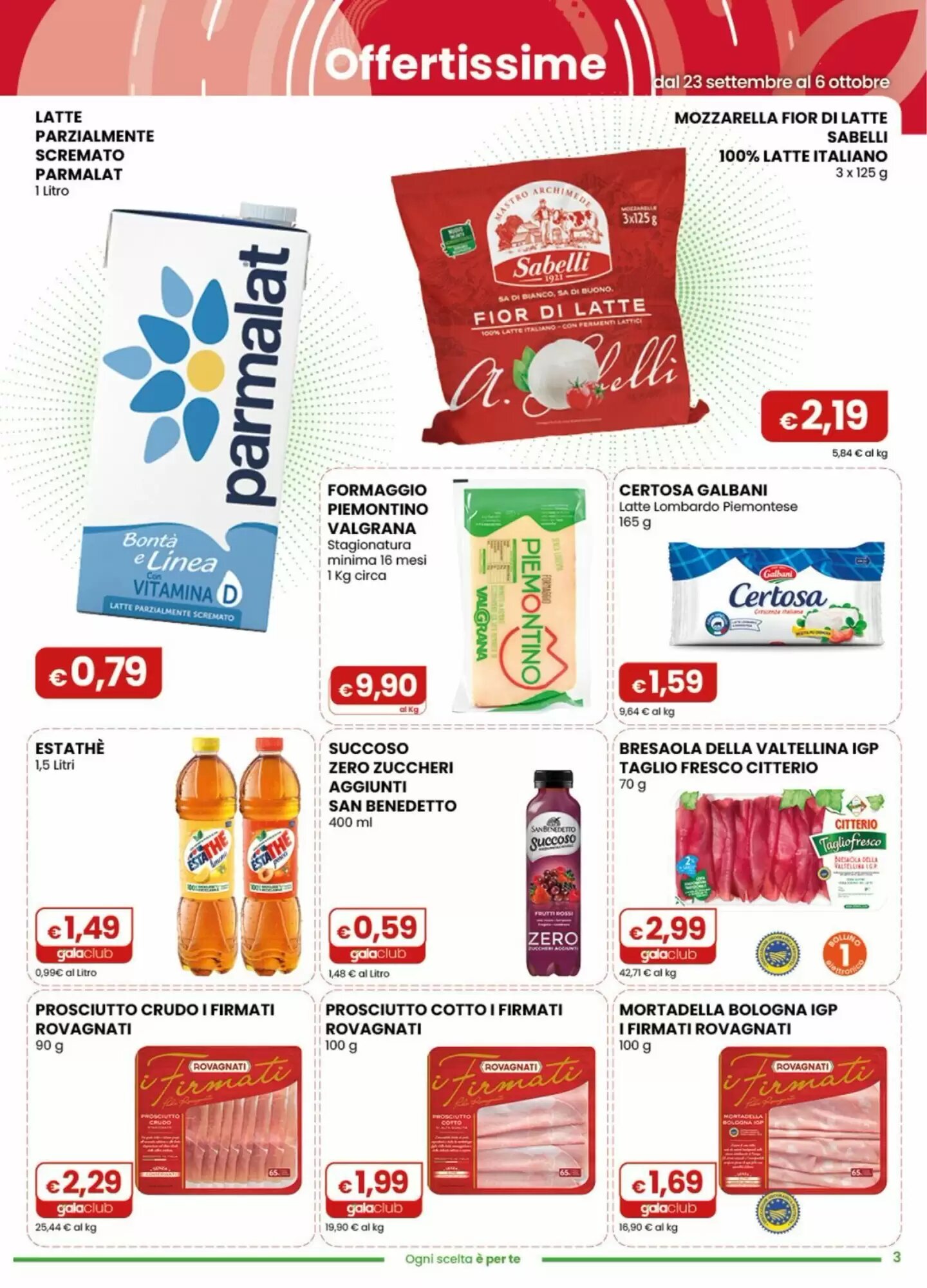 Volantino promozionale Gala Supermercati  valide dal 23/09/2026 - Pagina 3.