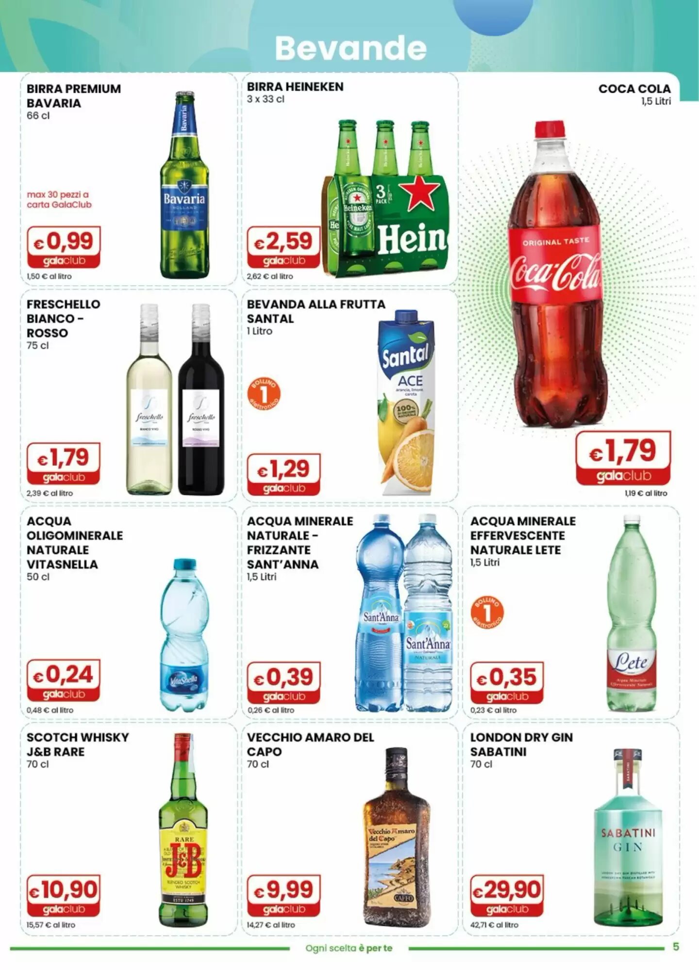 Volantino promozionale Gala Supermercati  valide dal 23/09/2026 - Pagina 5.