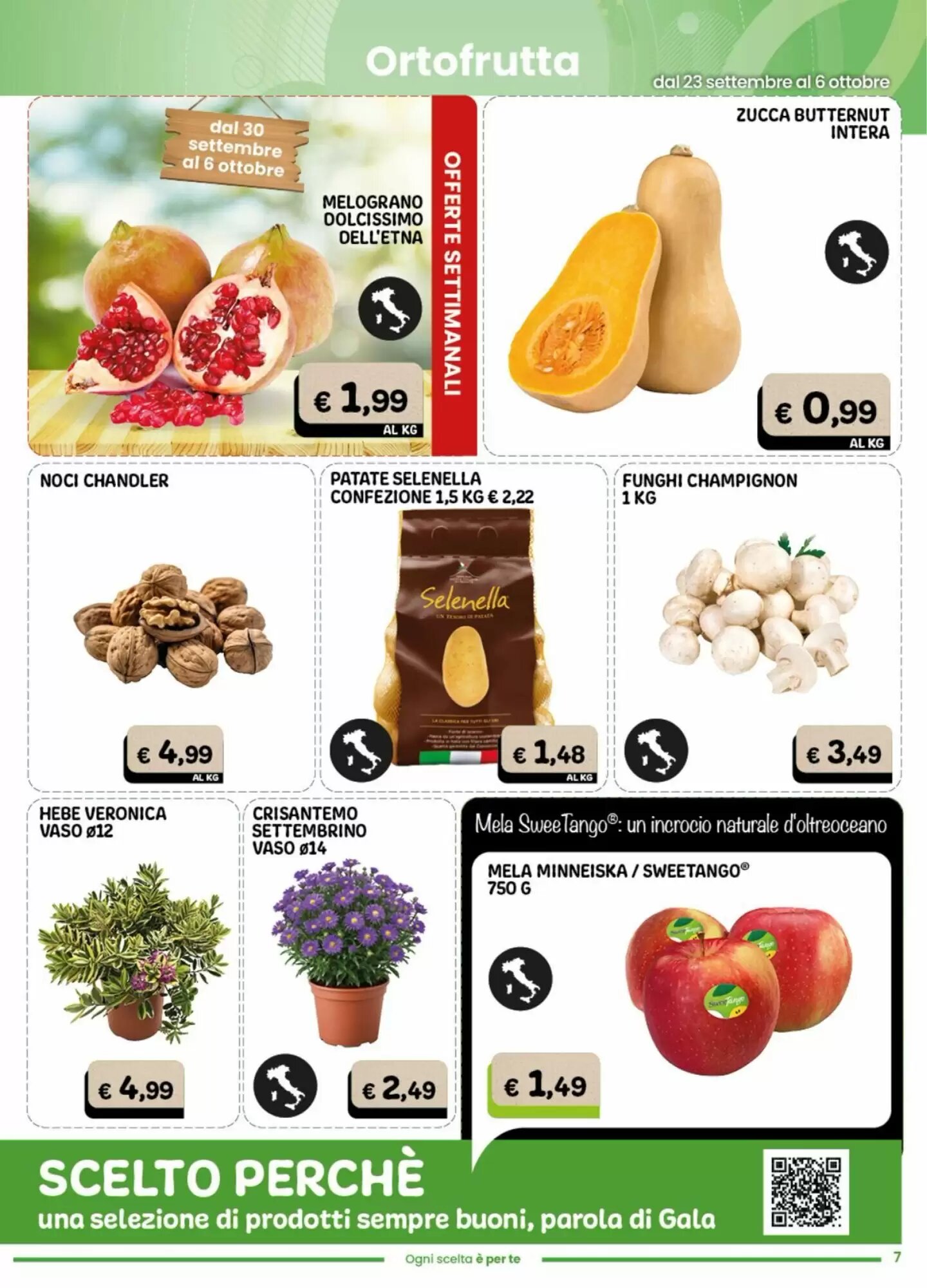 Volantino promozionale Gala Supermercati  valide dal 23/09/2026 - Pagina 7.
