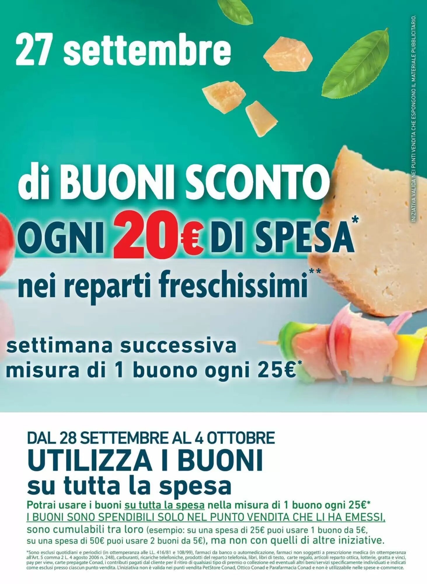 Volantino promozionale Conad Margherita  valide dal 23/09/2026 - Pagina 3.