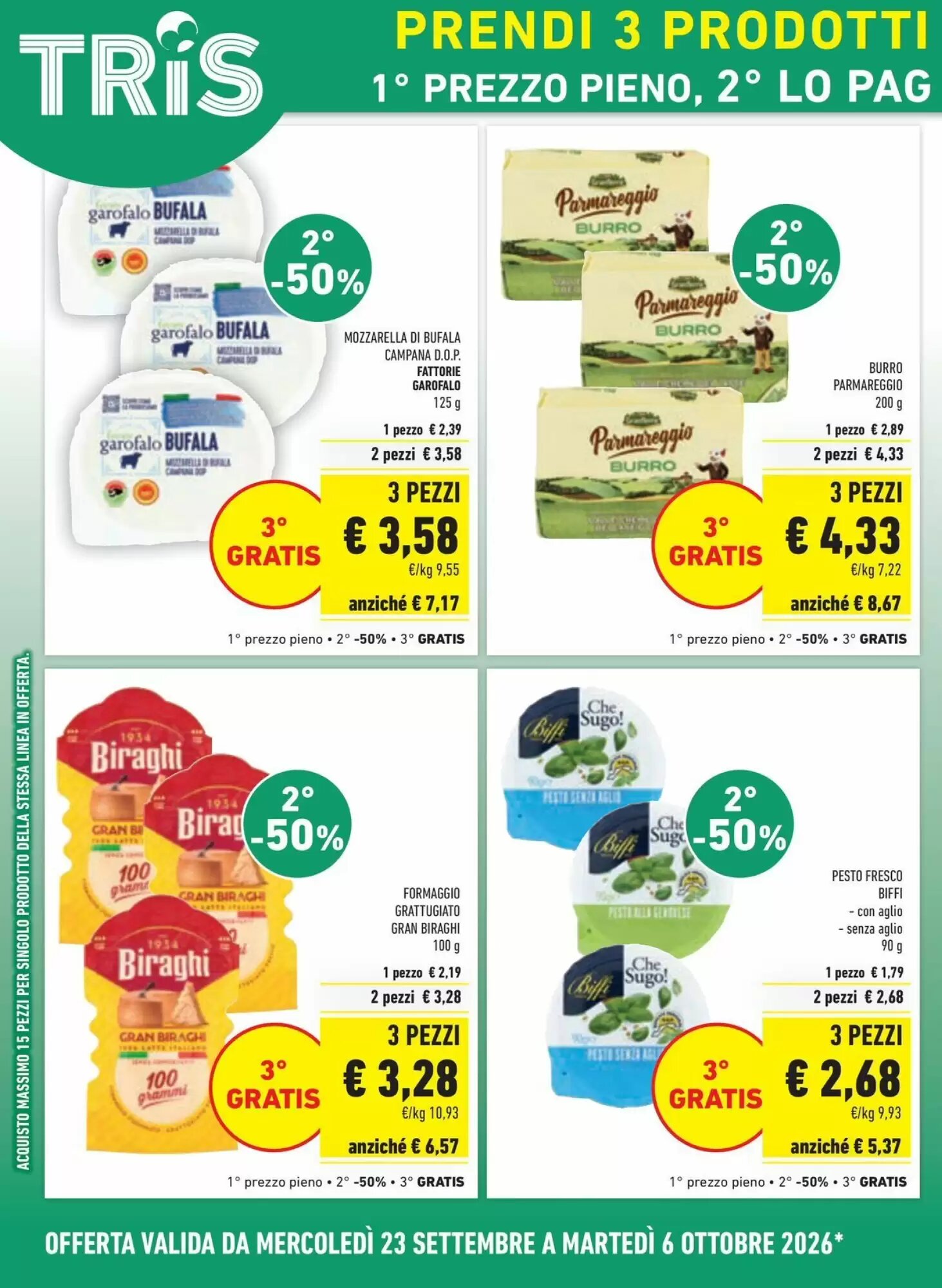 Volantino promozionale Conad Margherita  valide dal 23/09/2026 - Pagina 6.