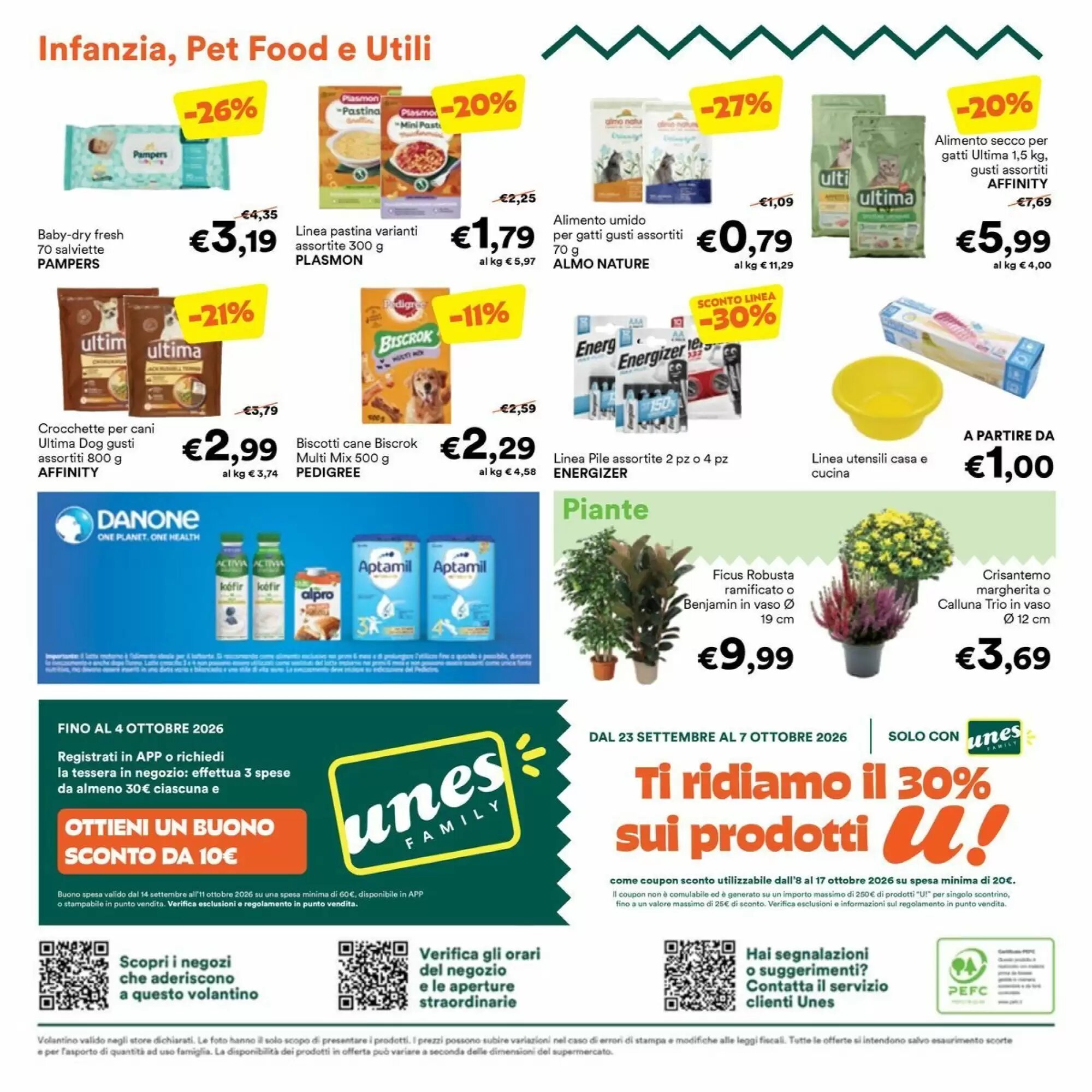 Volantino promozionale Unes  valide dal 23/09/2026 - Pagina 24.