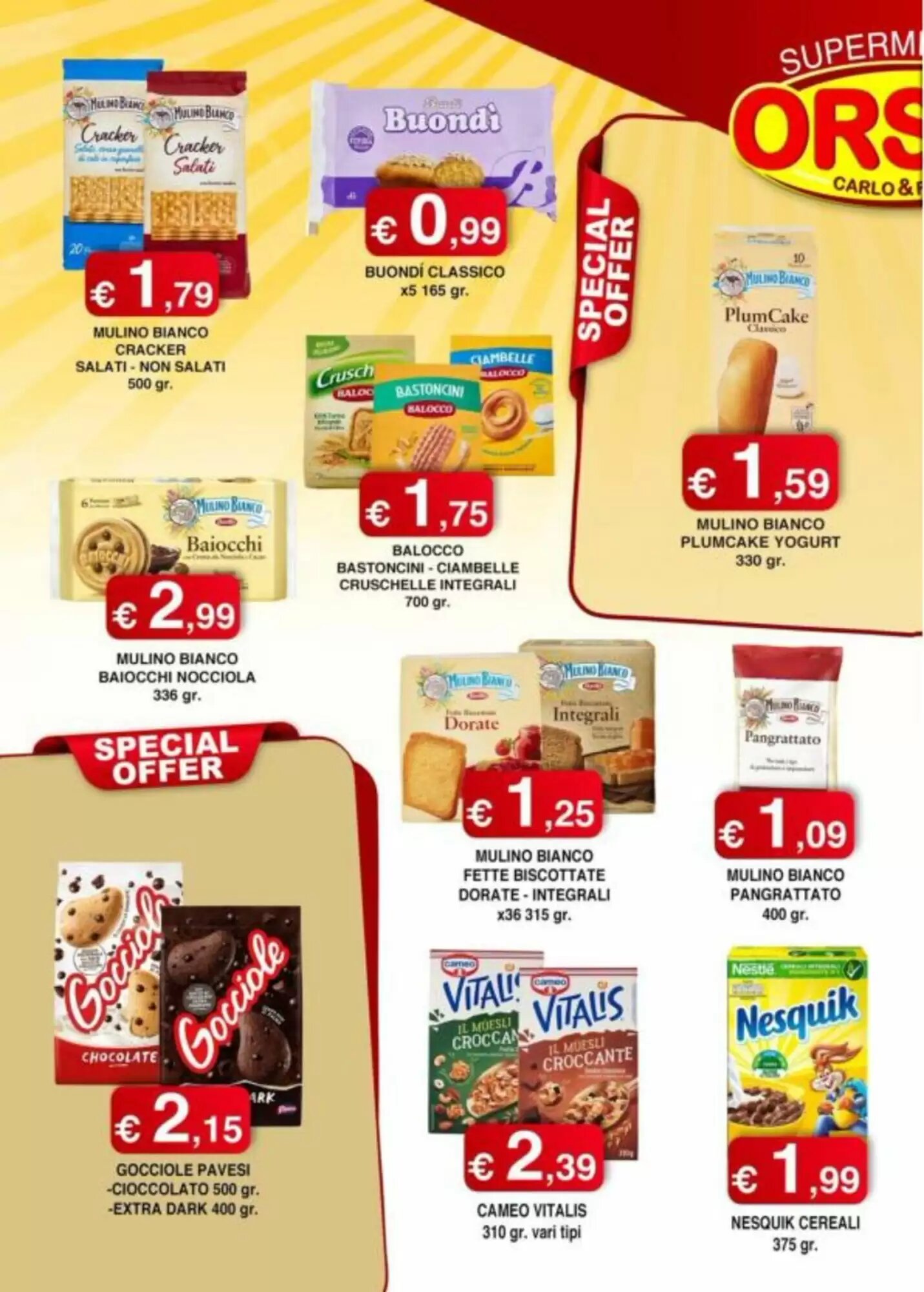 Volantino promozionale Orsini Market  valide dal 23/09/2026 - Pagina 2.