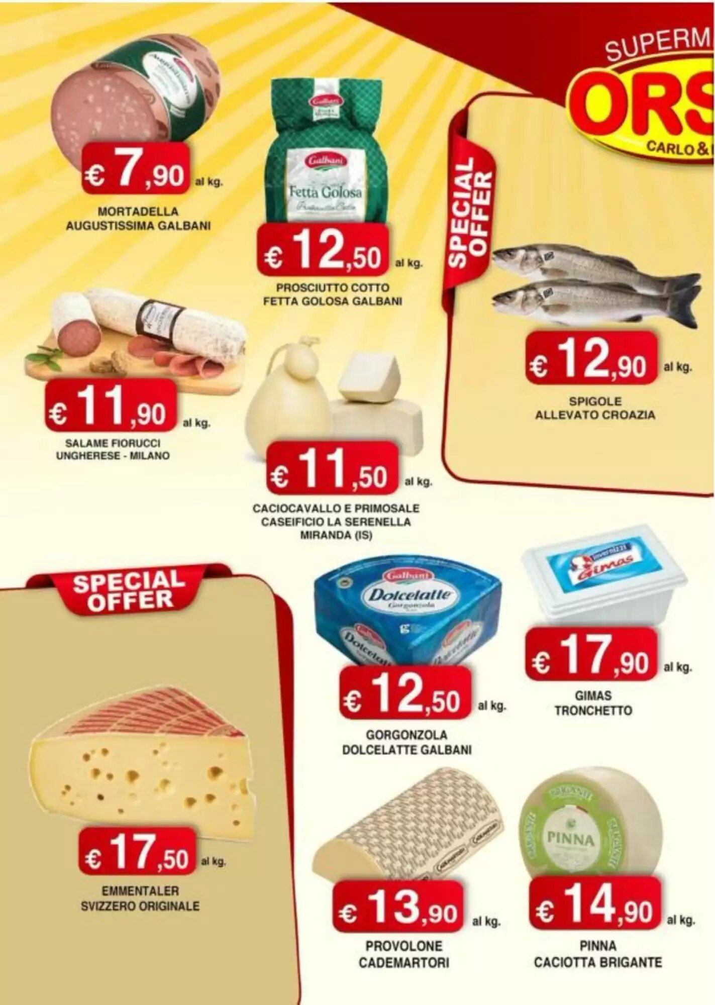 Volantino promozionale Orsini Market  valide dal 23/09/2026 - Pagina 9.