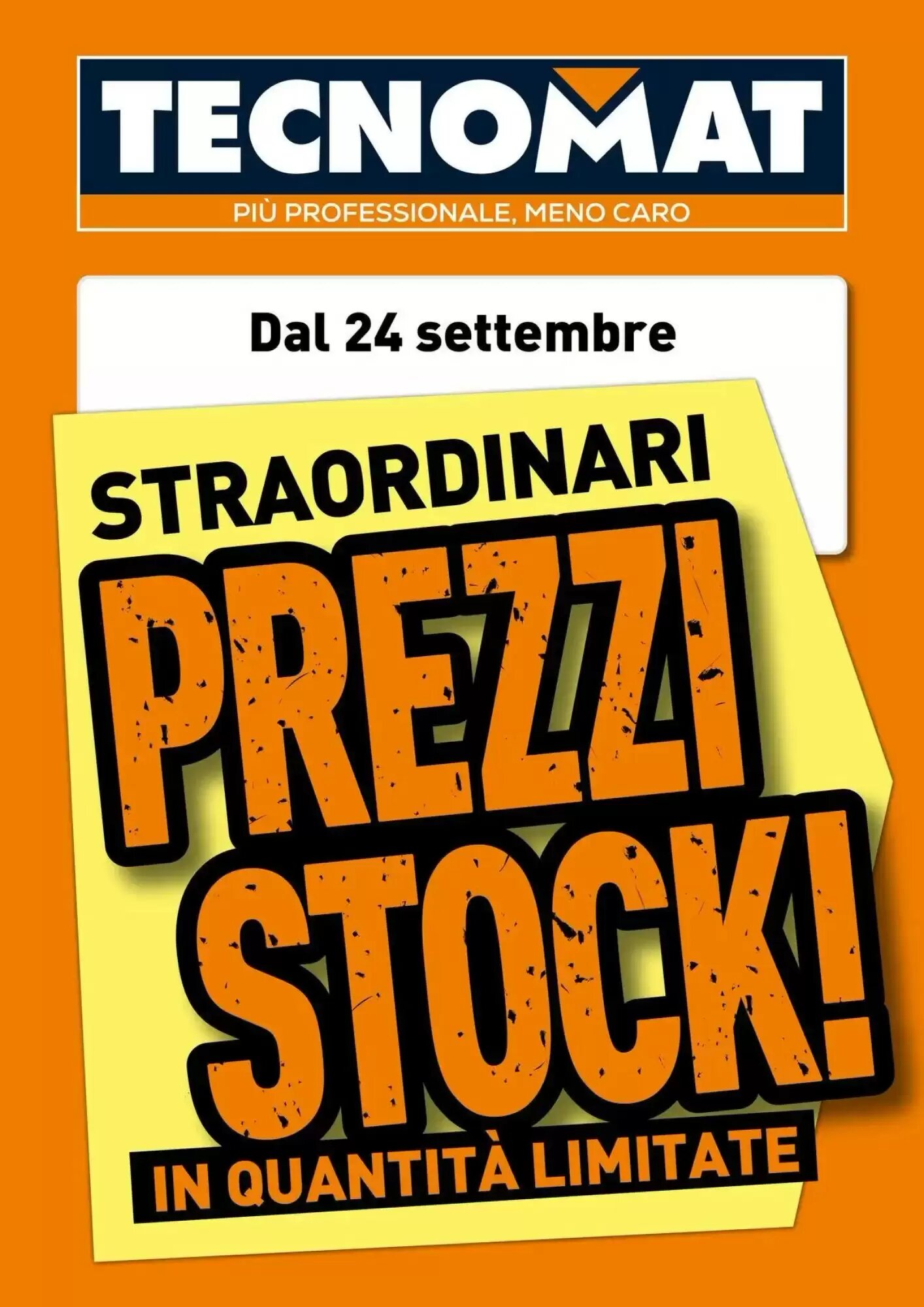 Volantino promozionale Tecnomat  valide dal 23/09/2026 - Pagina 1.