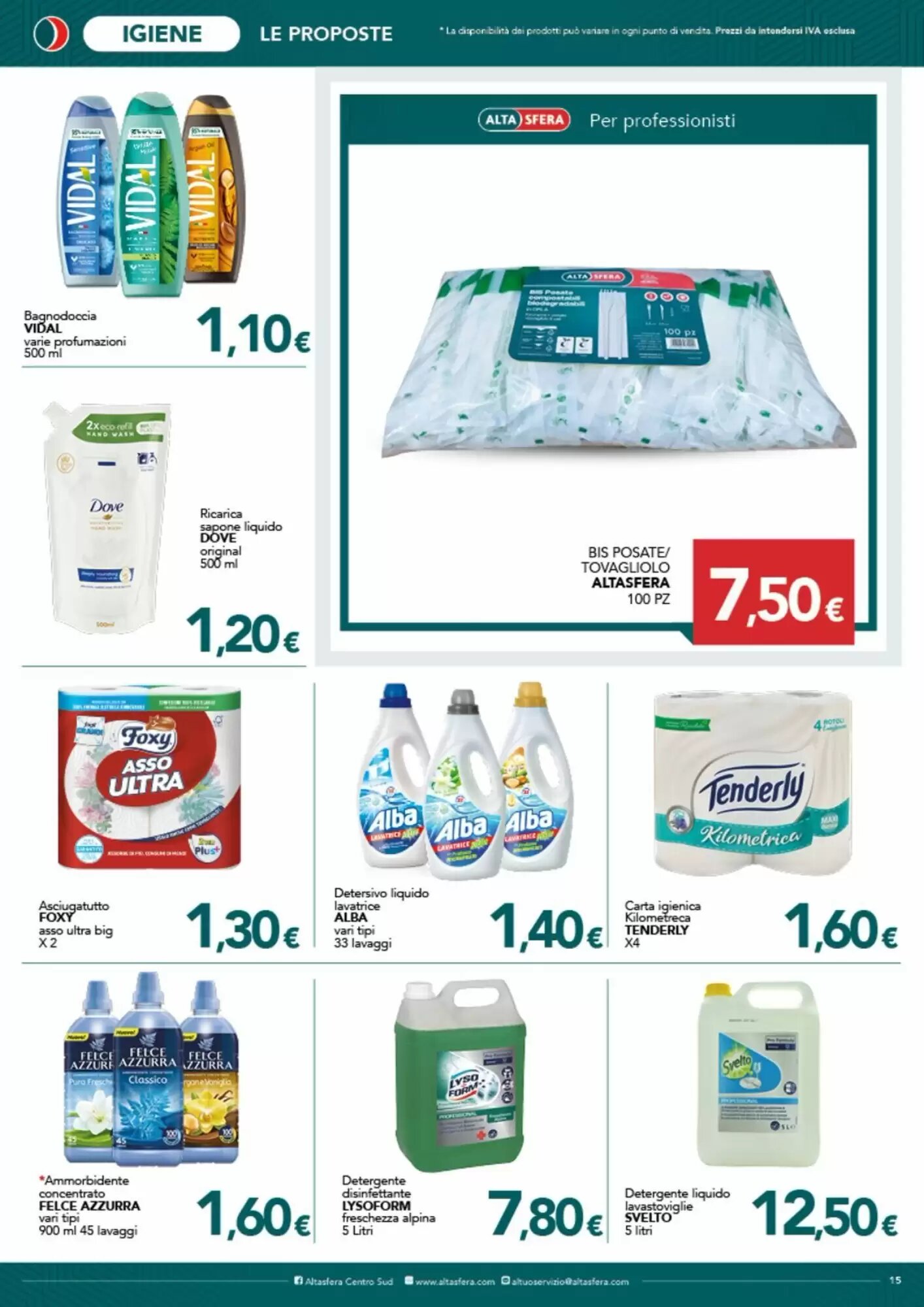 Volantino promozionale Altasfera  valide dal 23/09/2026 - Pagina 15.