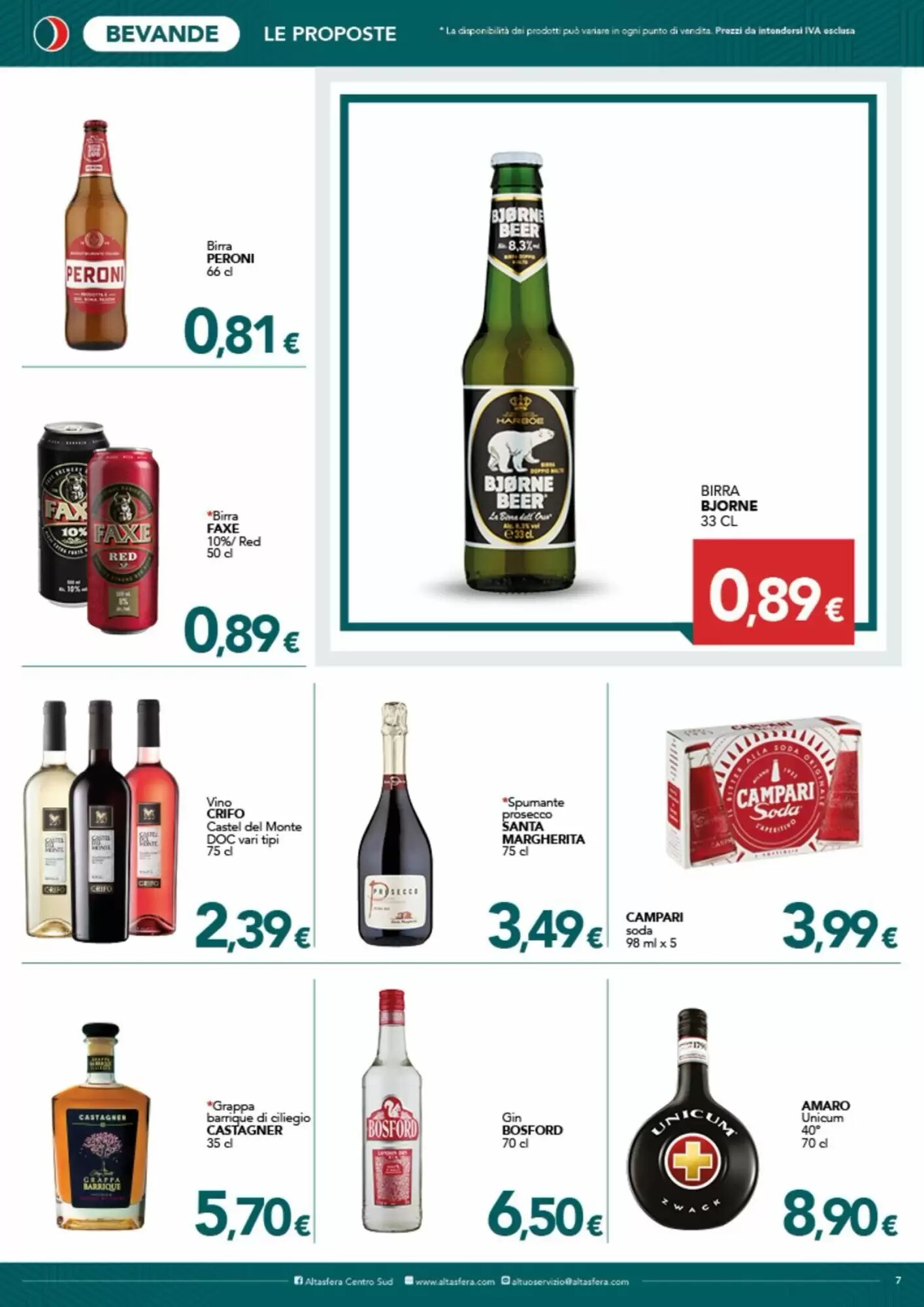 Volantino promozionale Altasfera  valide dal 23/09/2026 - Pagina 7.